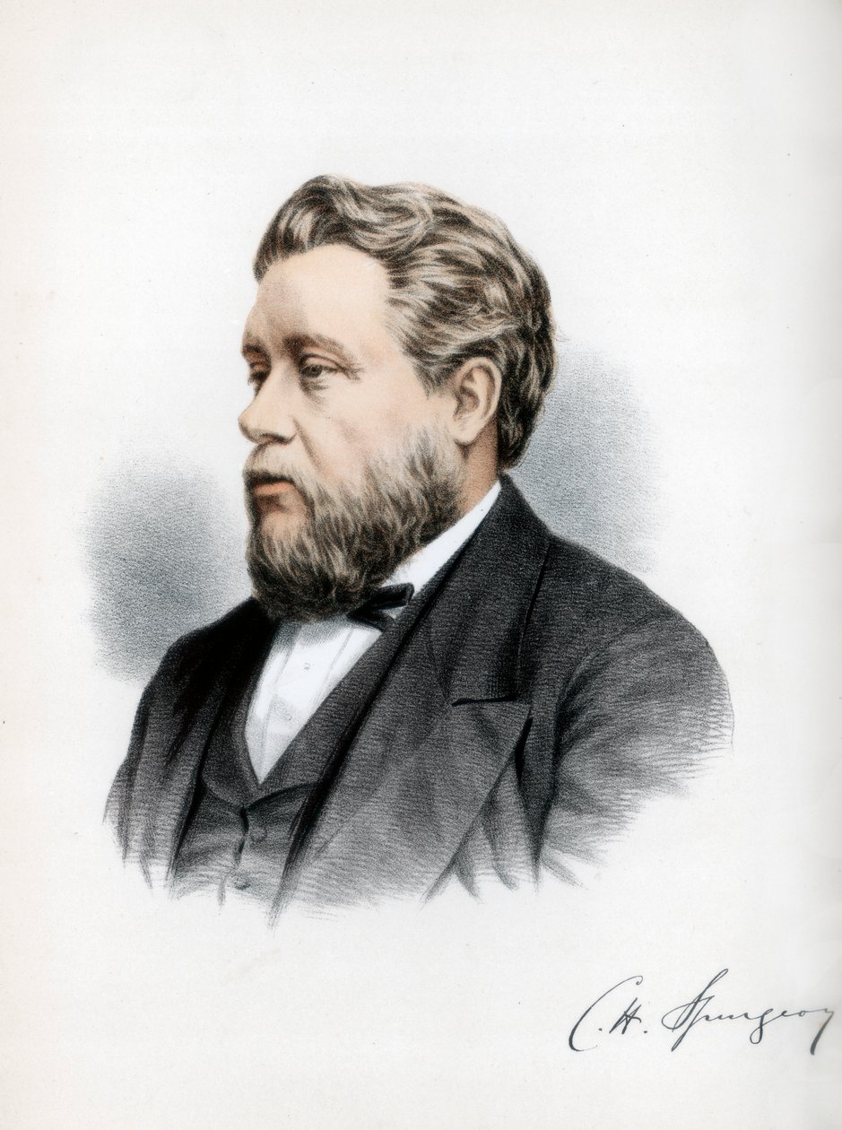 Charles Haddon Spurgeon, prédicateur baptiste britannique, vers 1890 - Petter and Galpin Cassell