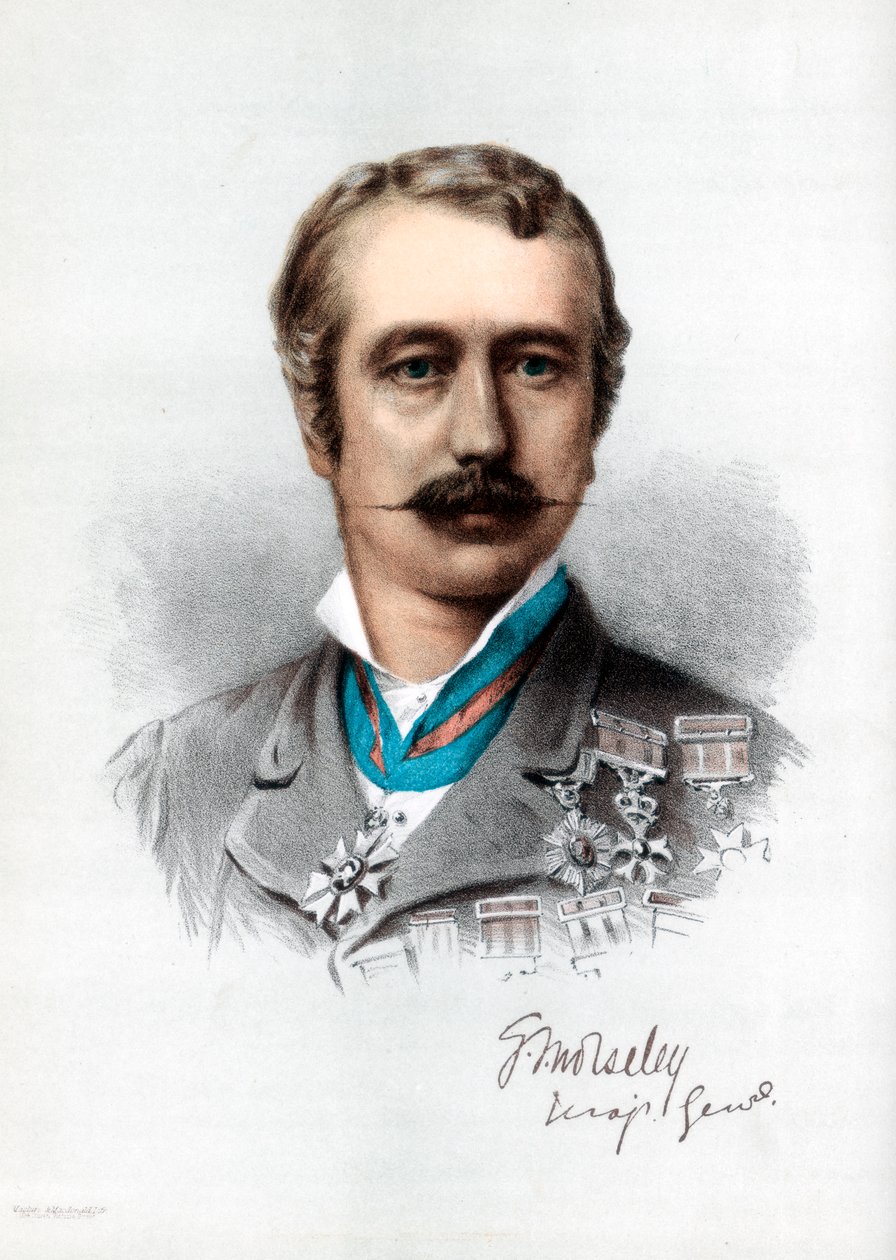 Garnet Joseph Wolseley, 1er vicomte Wolseley, soldat britannique d
