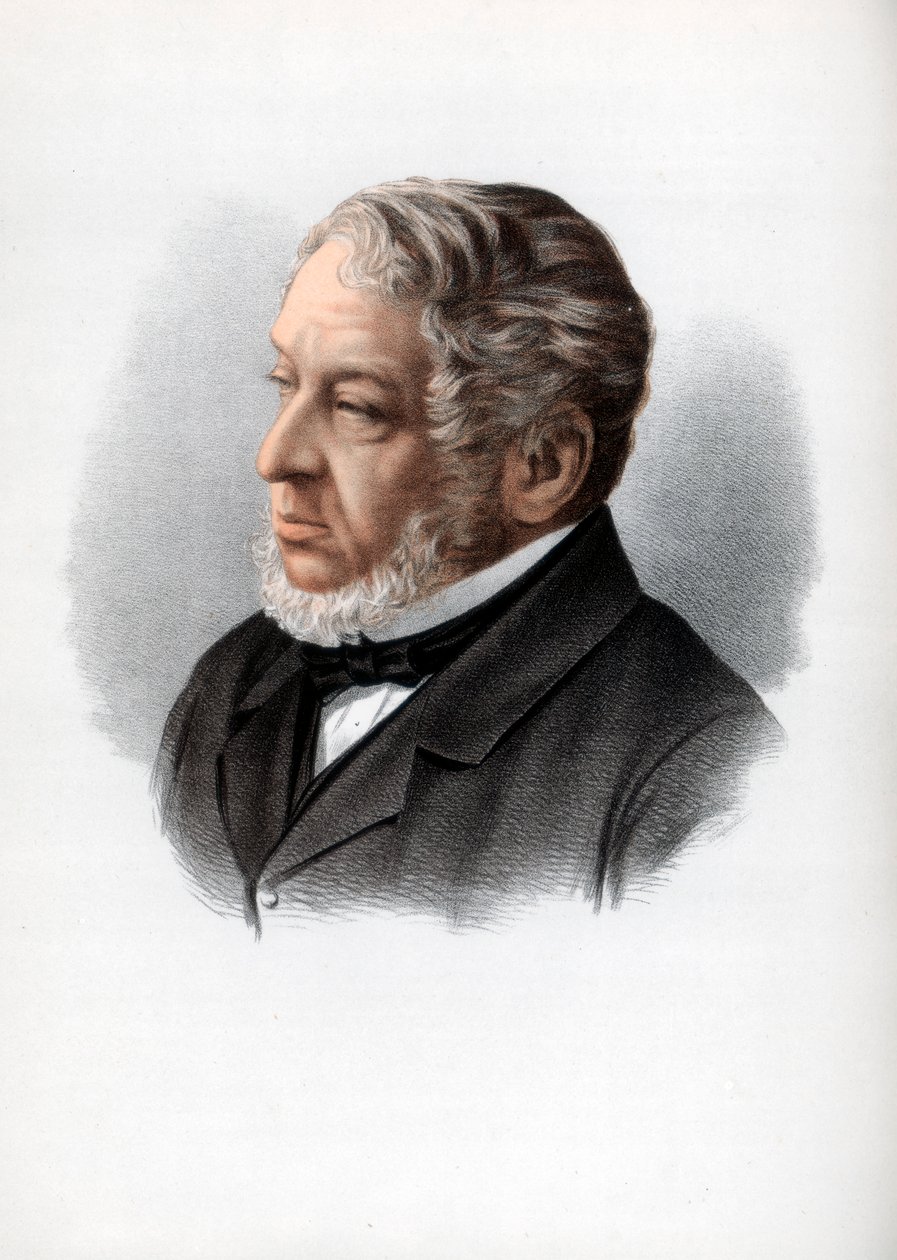 Nathan Rothschild, 1er baron Rothschild, banquier et politicien britannique, vers 1890 - Petter and Galpin Cassell