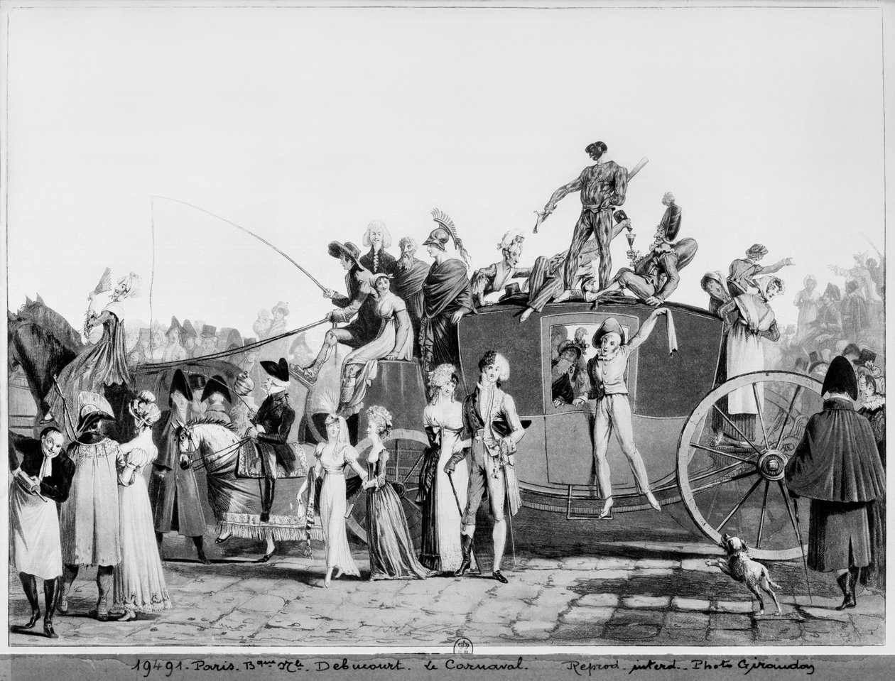 Carnaval, 1810 - Philibert-Louis Debucourt