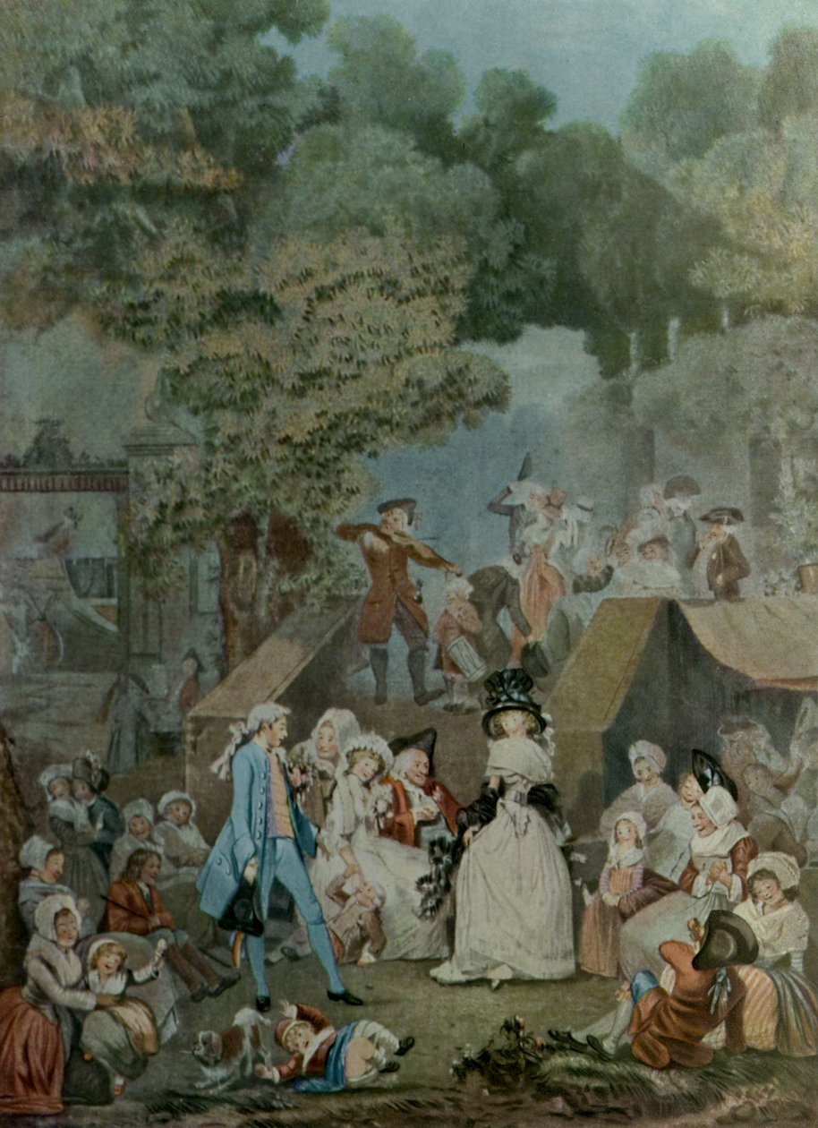 La Noce au Château - Philibert Louis Debucourt