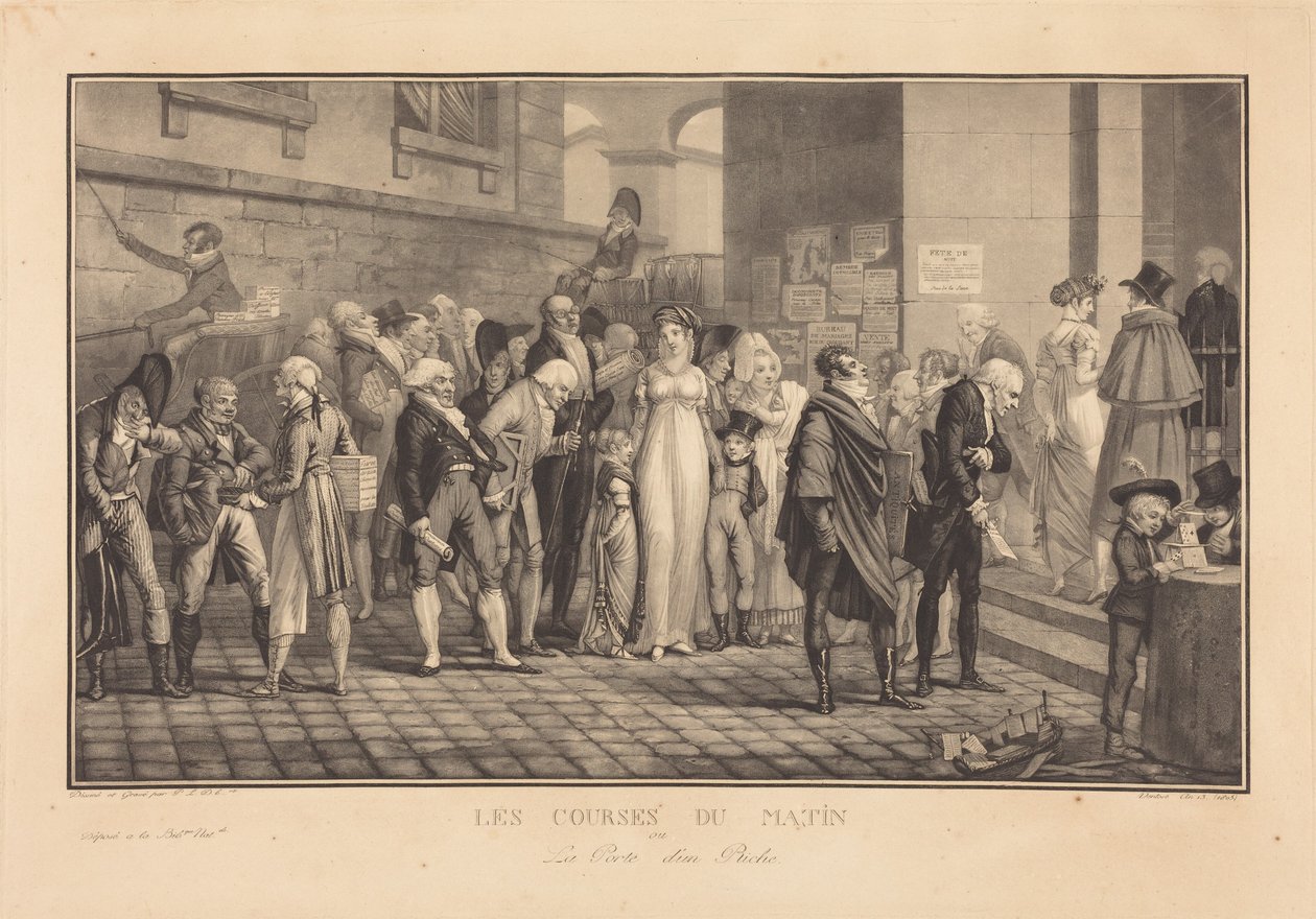 Les Courses du Matin, ou la Porte d