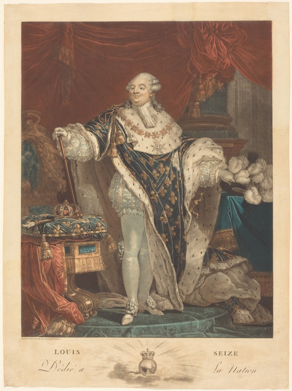 Louis XVI - Philibert-Louis Debucourt