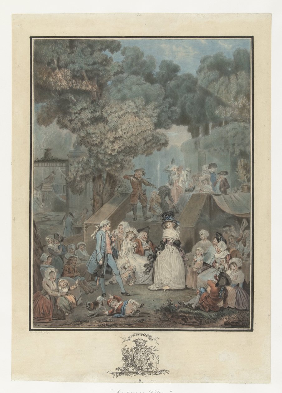 Fête de mariage - Philibert-Louis Debucourt