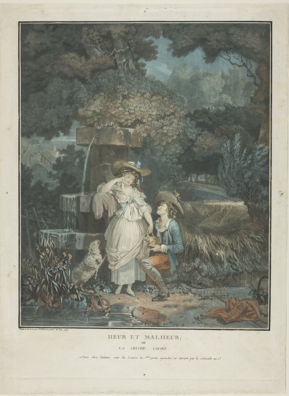 Heur et Malheur - Philibert-Louis Debucourt