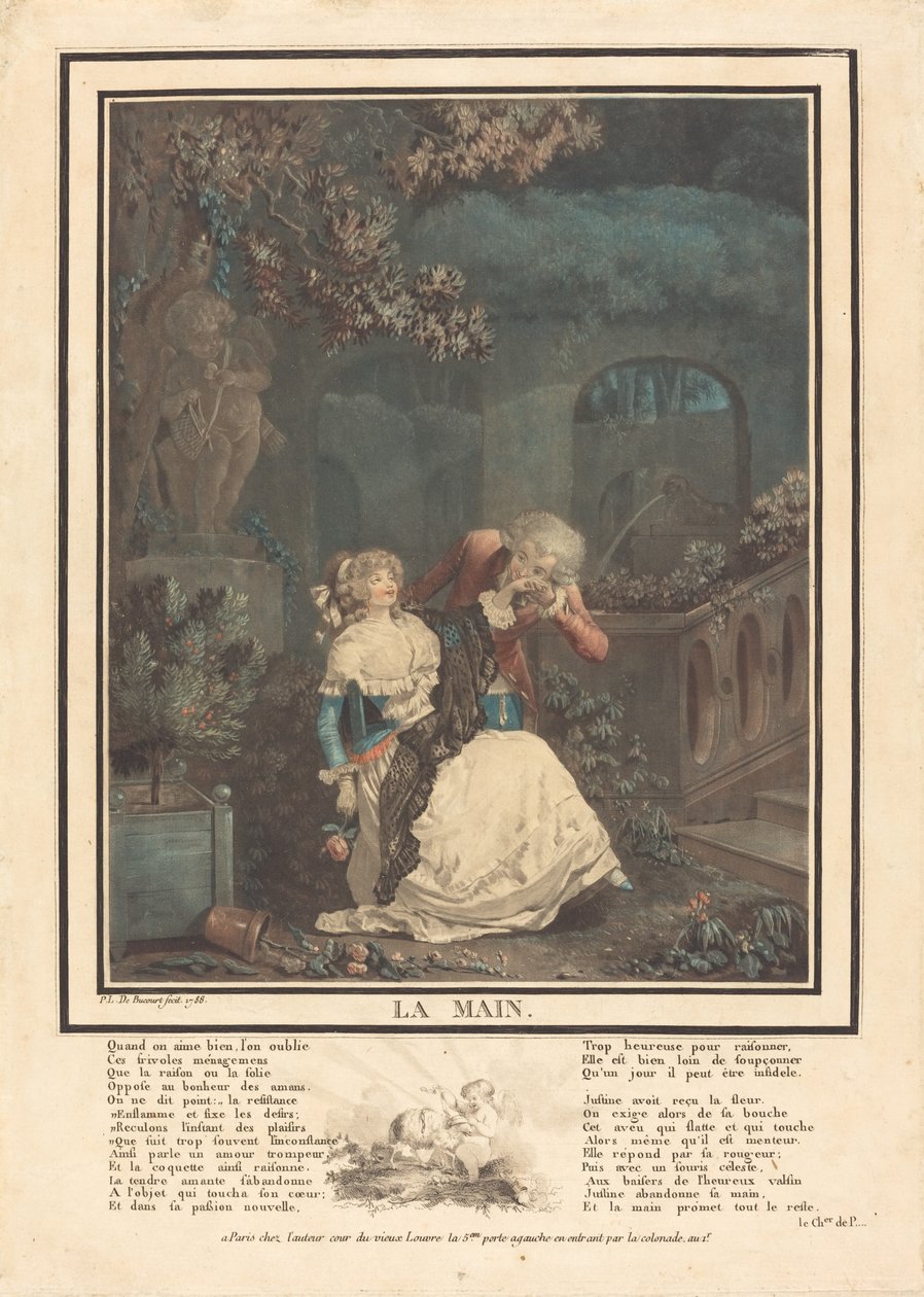 La Main - Philibert-Louis Debucourt