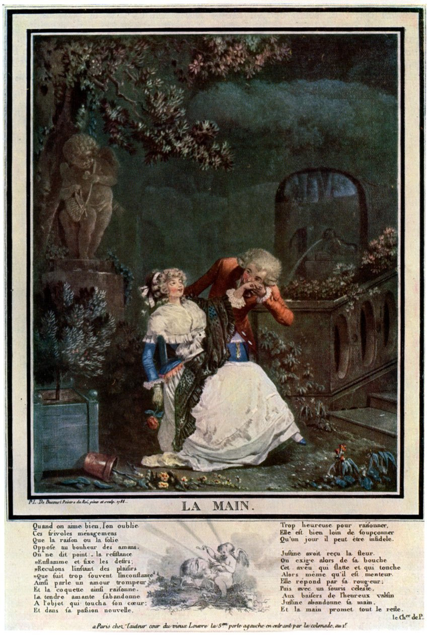 La Main - Philibert Louis Debucourt