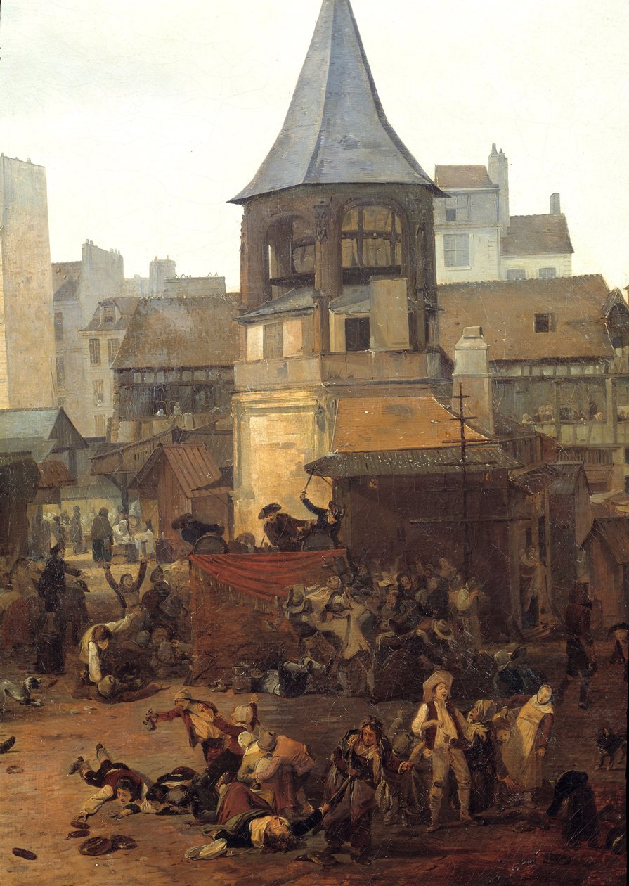 Réjouissances données par la ville de Paris aux Halles le 21/01/1782 à l
