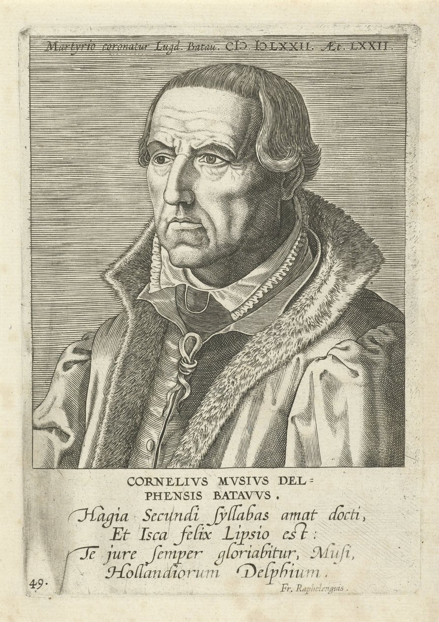 Cornelis Musius - Philip Galle