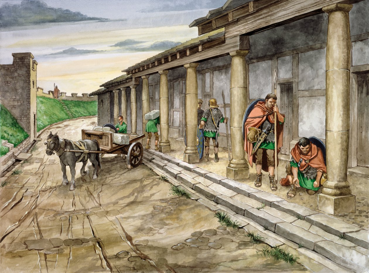 Fort Romain de Housesteads, 2ème siècle - Philip Corke