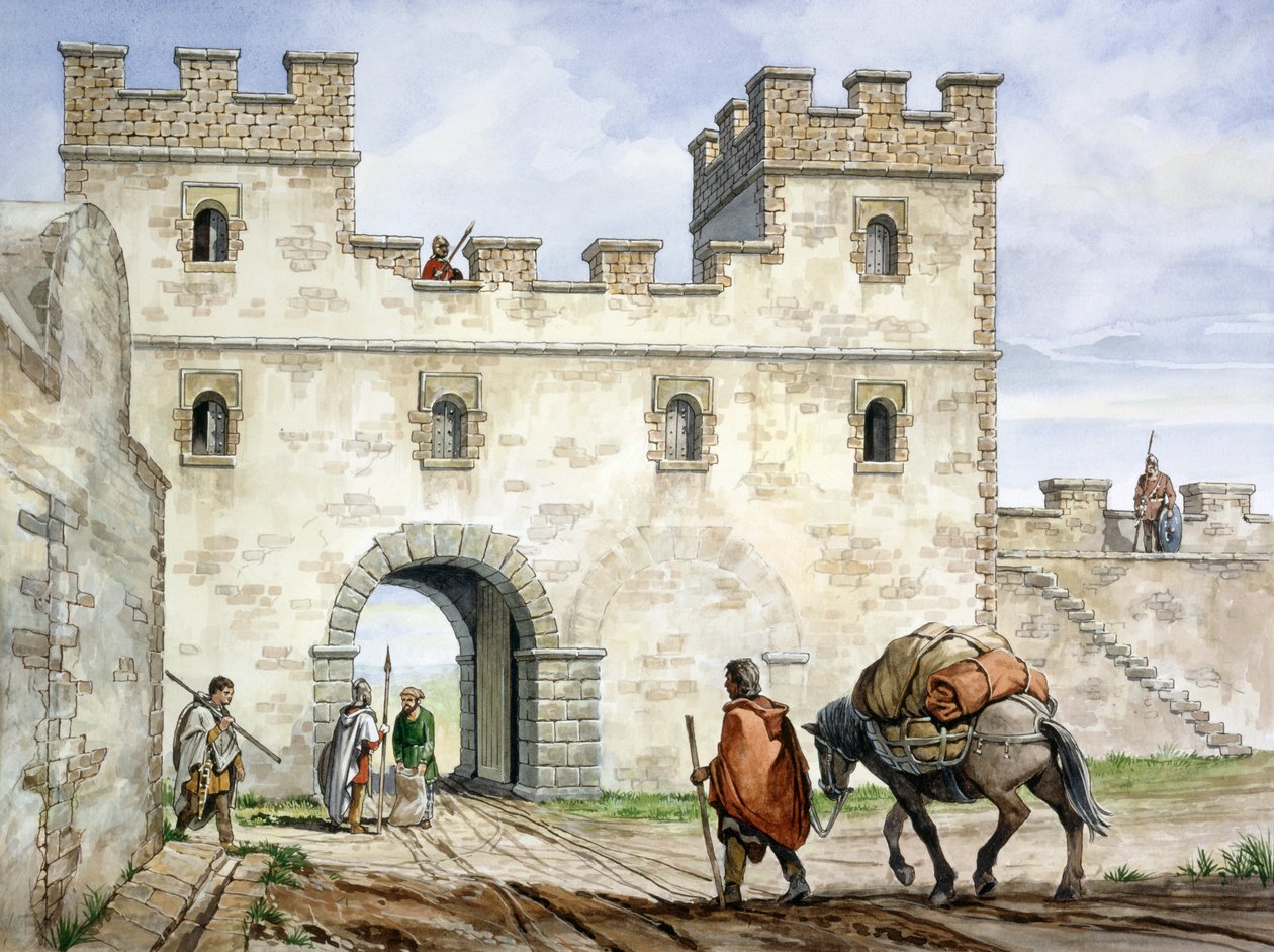 Fort romain de Housesteads, 3e siècle, c. 1990-2010 - Philip Corke