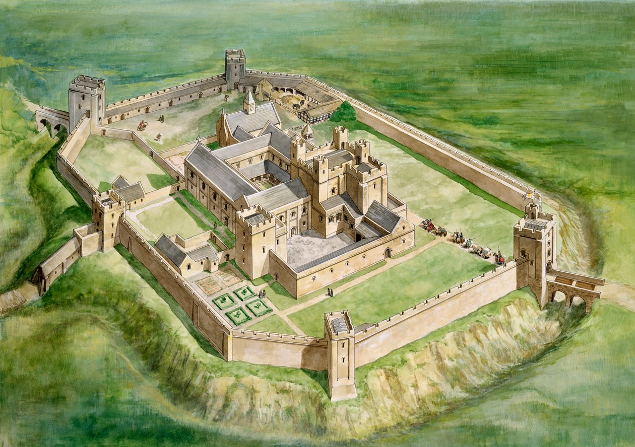 Ancien château de Sherborne, Dorset - Philip Corke