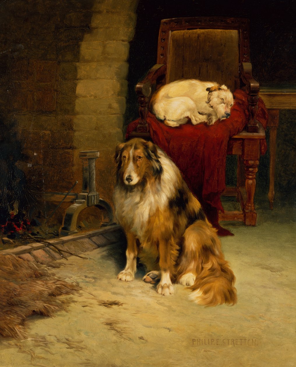 Compagnons au coin du feu - Philip Eustace Stretton