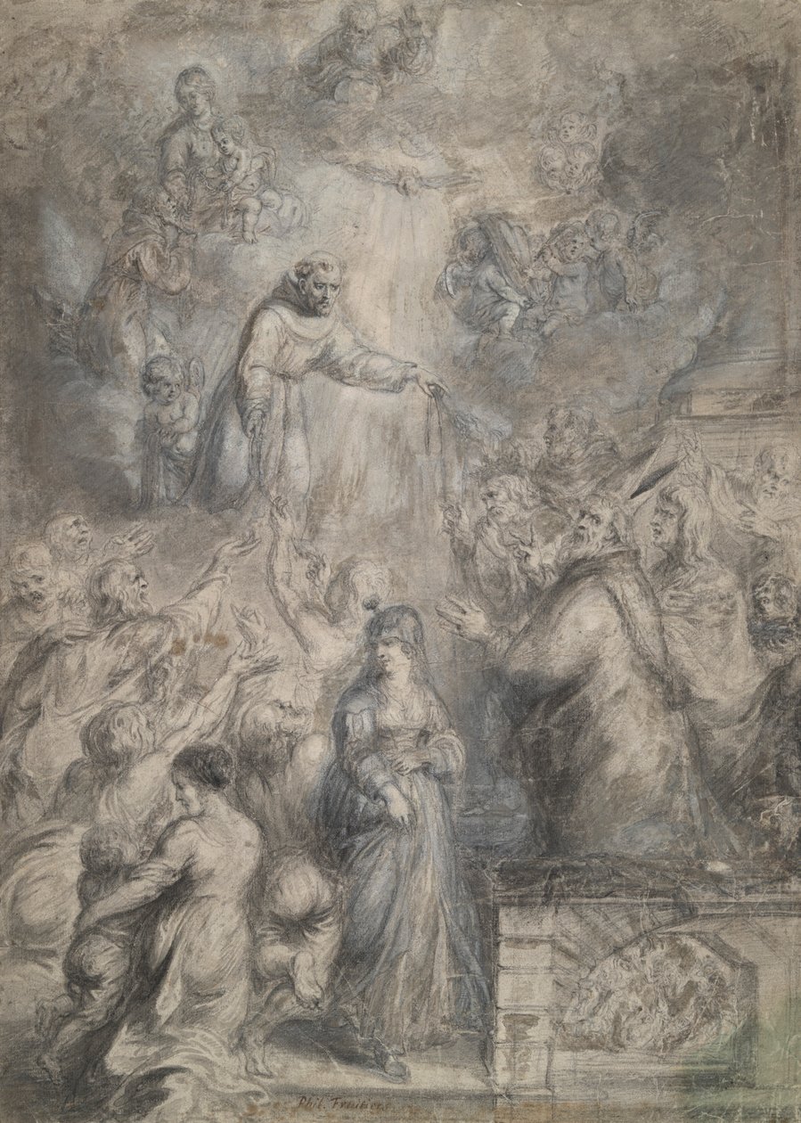 La Distribution des cordes franciscaines - Philip Fruytiers