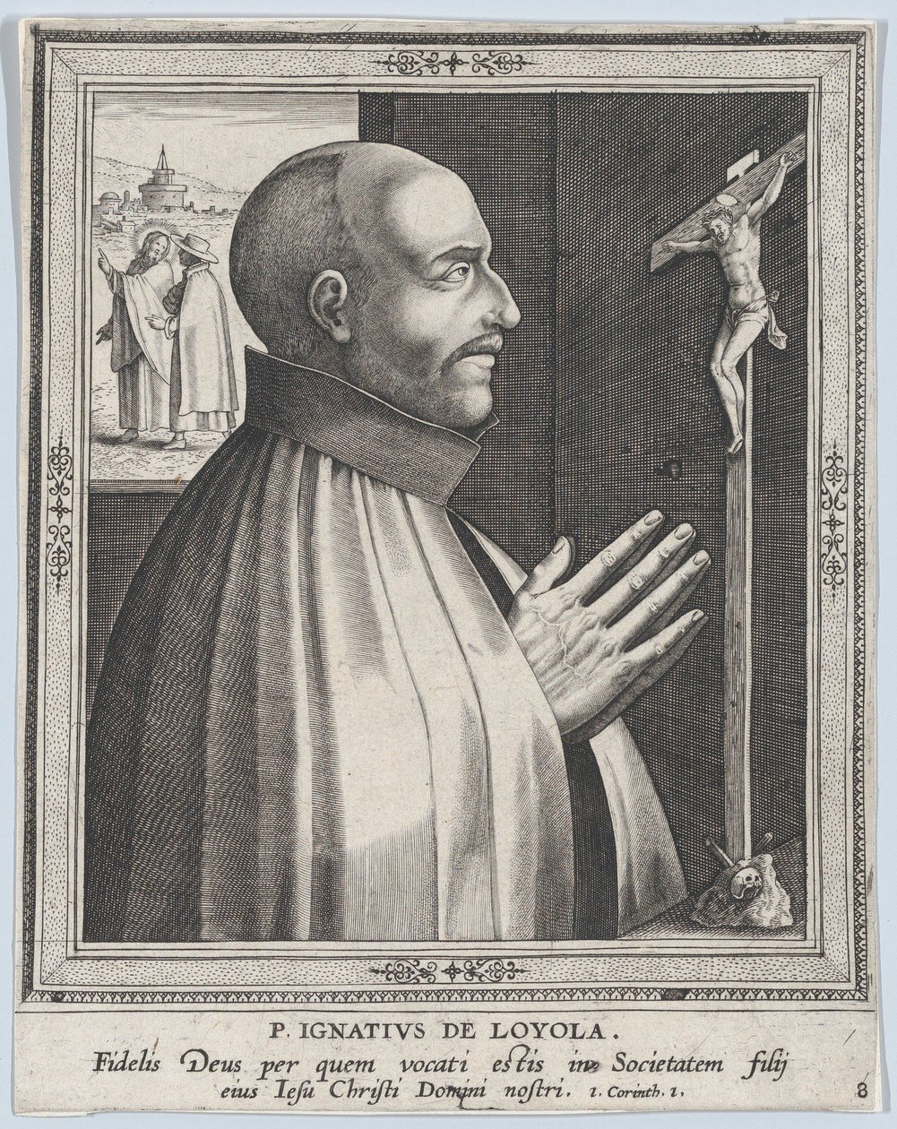 Saint Ignace de Loyola, de la série Fondateurs masculins d