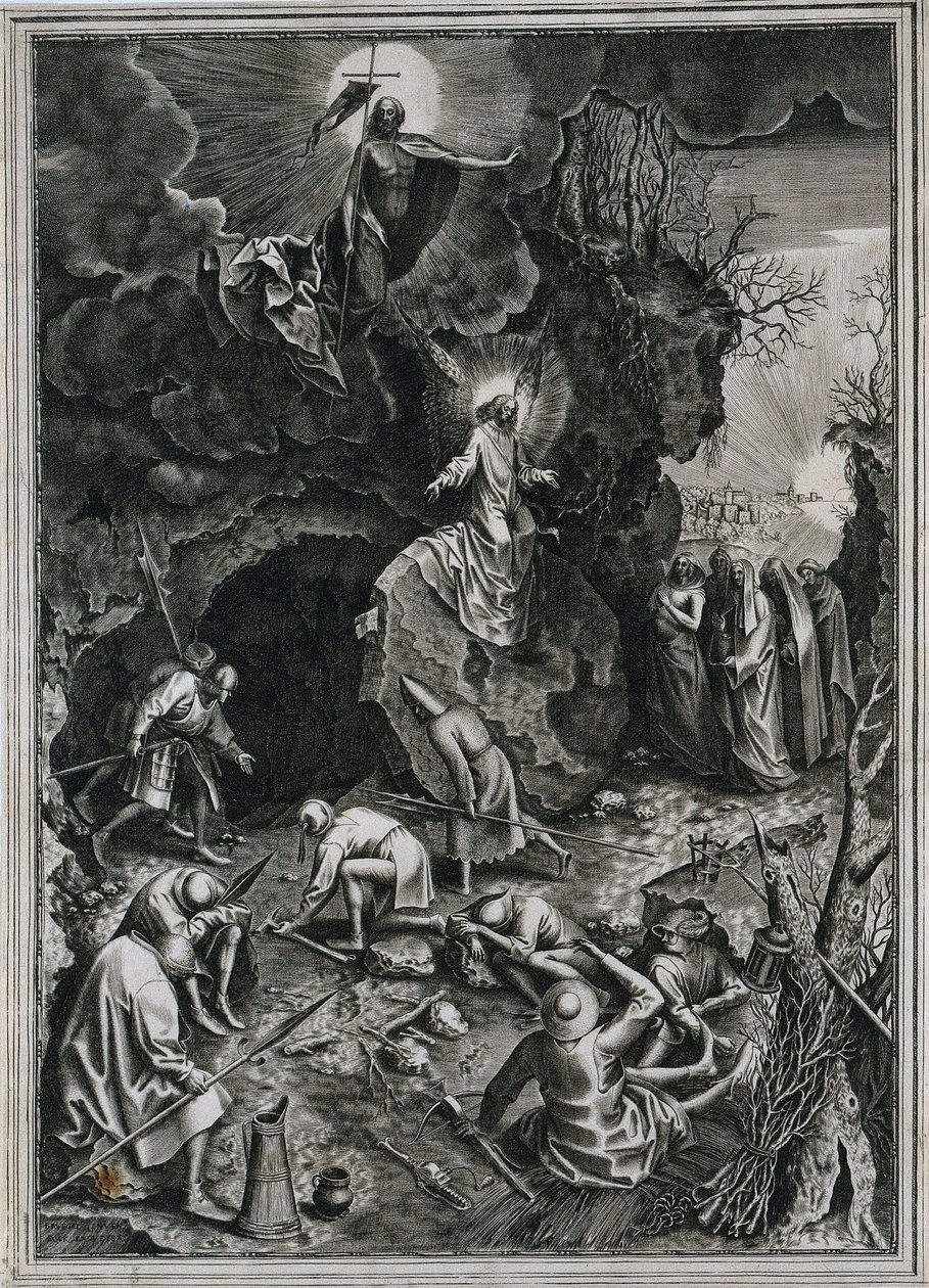 La Résurrection du Christ - Philip Galle