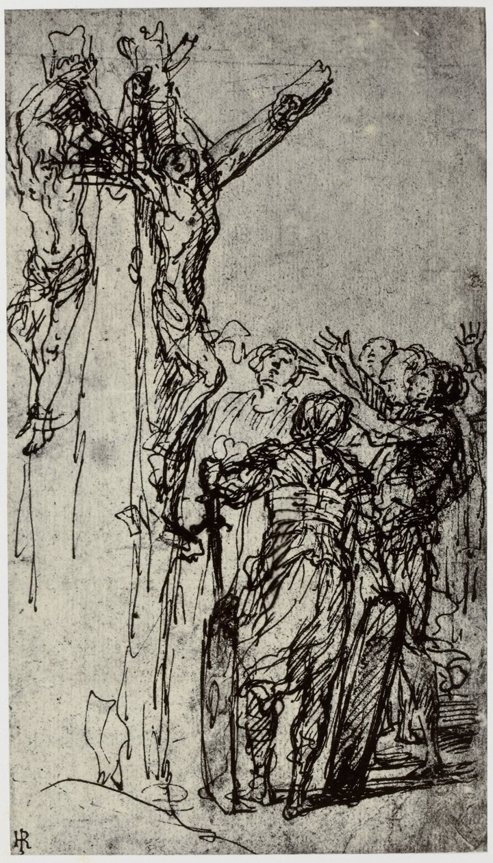 La mort de Polycrate - Philip Henry Delamotte