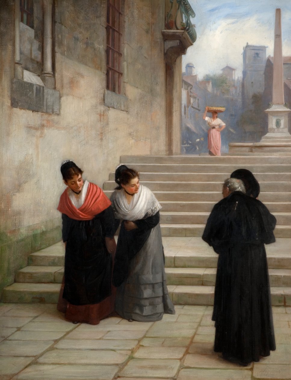 Sa Révérence, 1876 - Philip Hermogenes Calderon