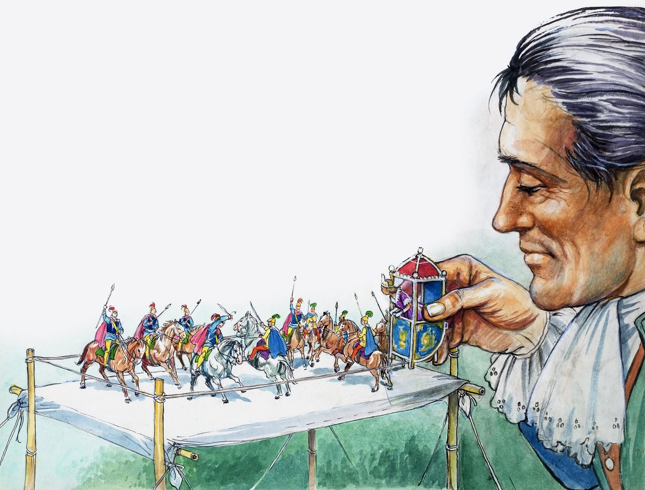 Les voyages de Gulliver, extrait du "Trésor". - Philip Mendoza