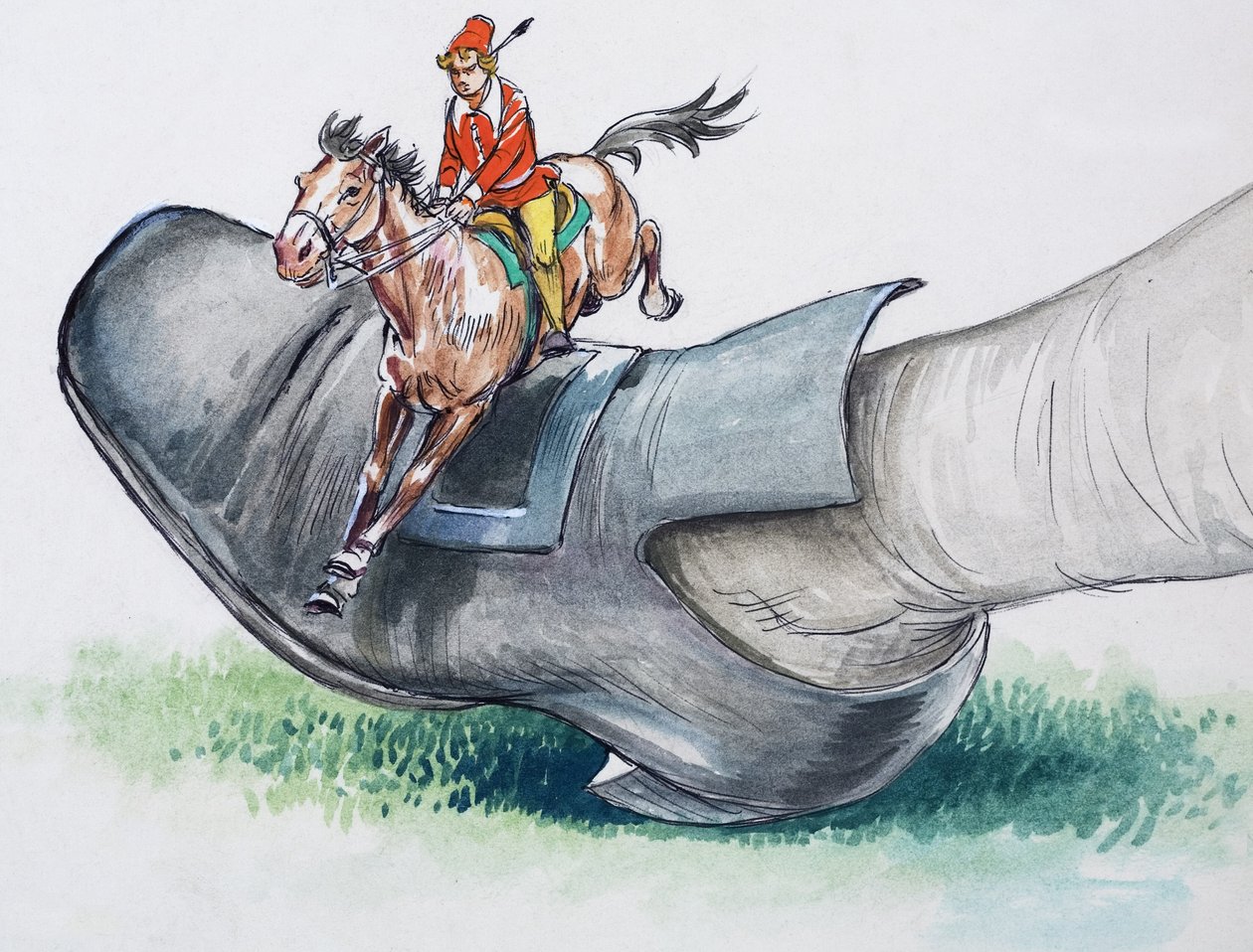 Les voyages de Gulliver, extrait du "Trésor". - Philip Mendoza