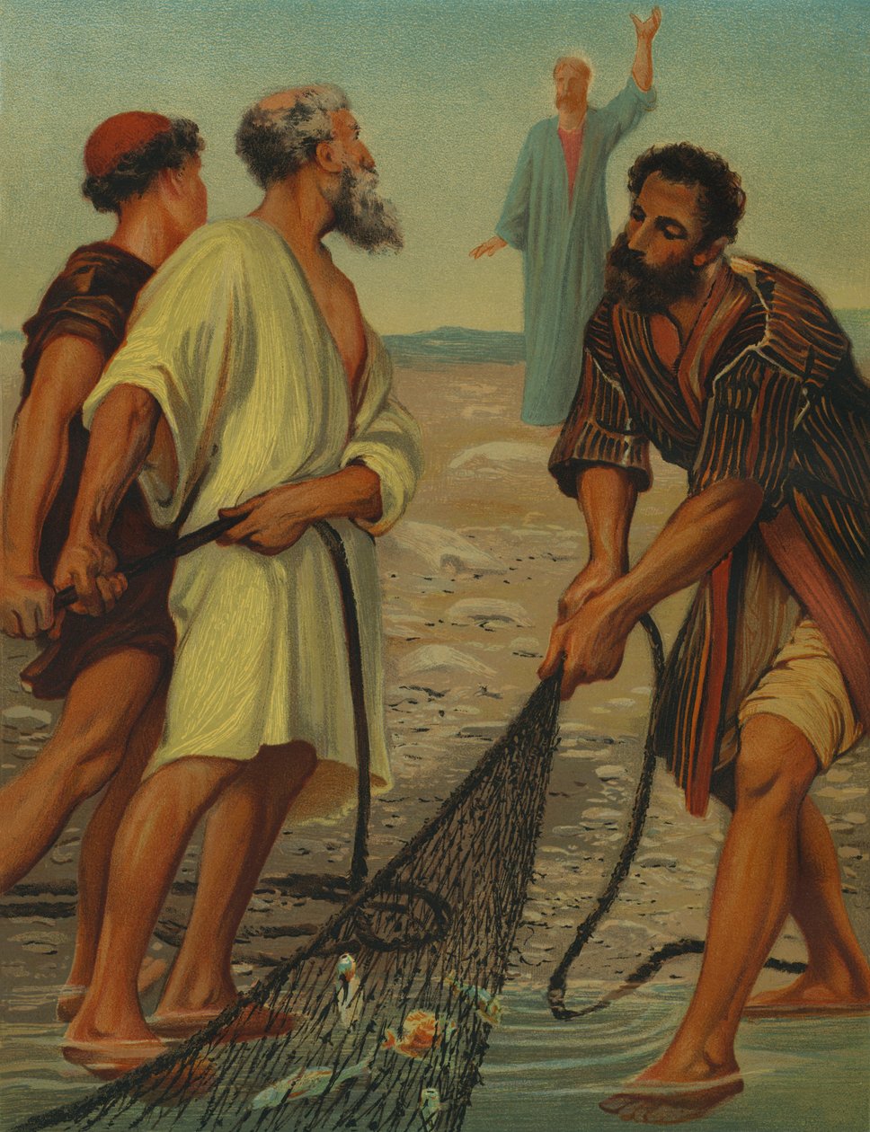 Christ appelant les disciples - Philip Richard Morris
