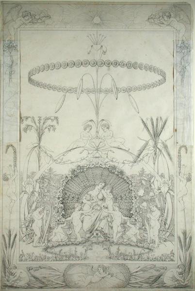 Jour (ébauche en cuivre et version alternative), 1803 - Philipp Otto Runge