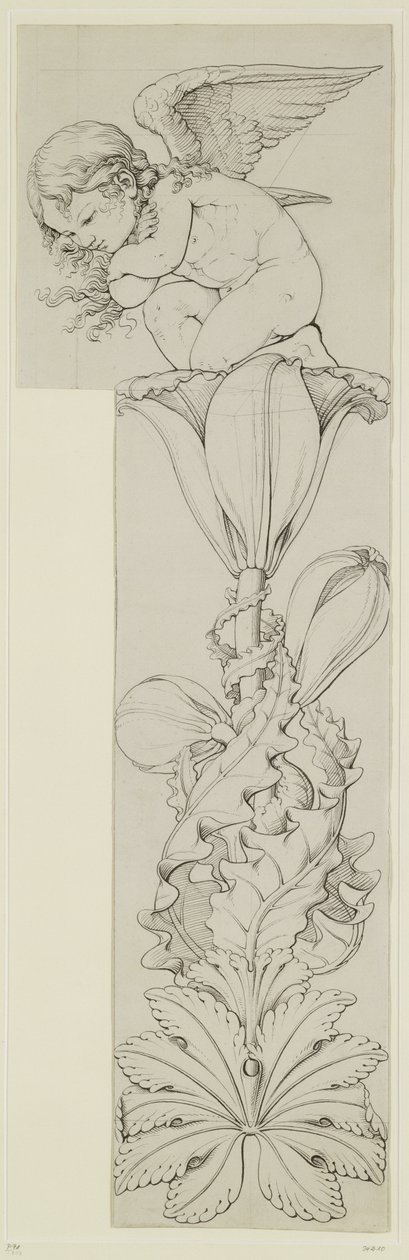 Génie du lys, 1809 (aile droite) - Philipp Otto Runge