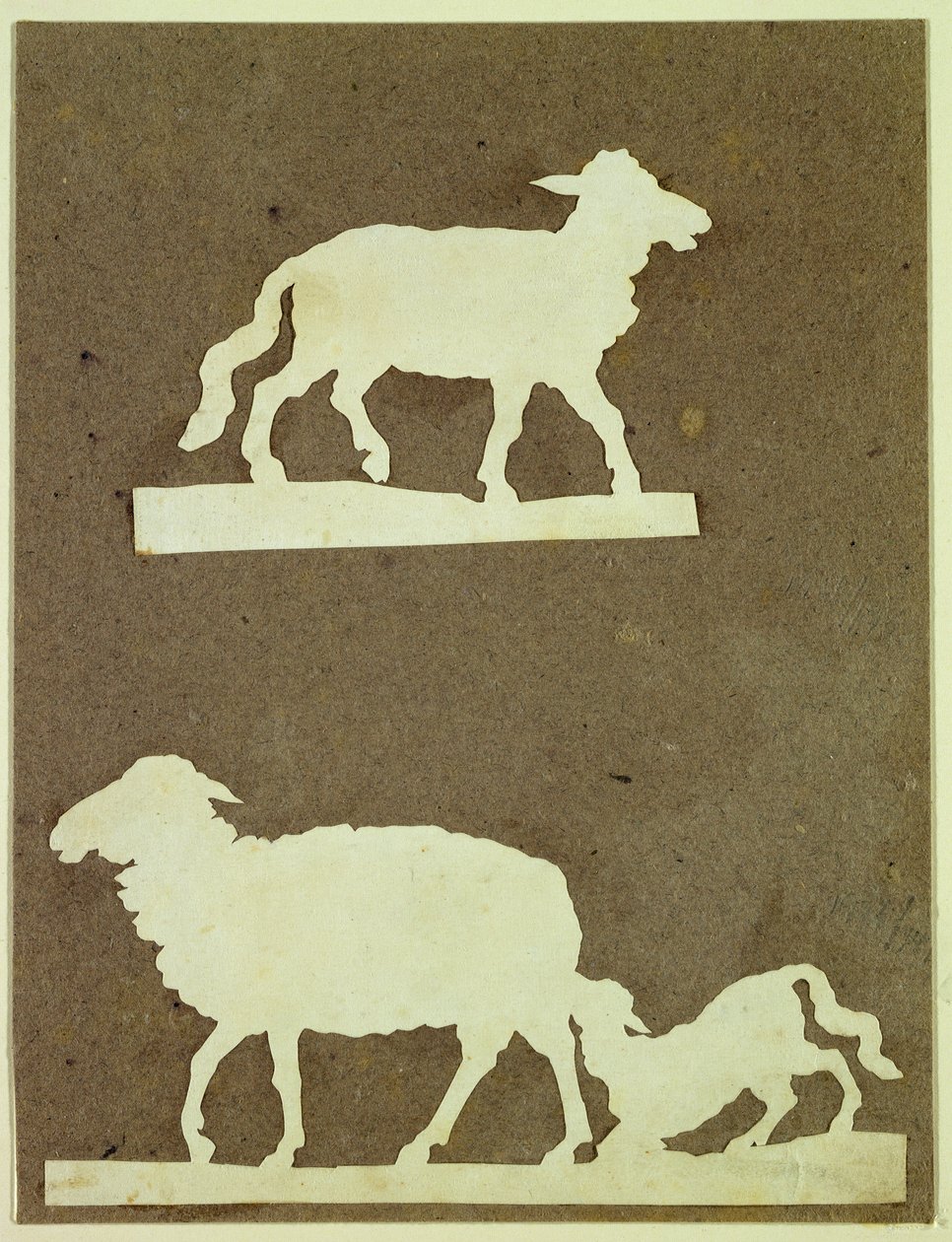 Moutons et moutons avec agneau - Philipp Otto Runge