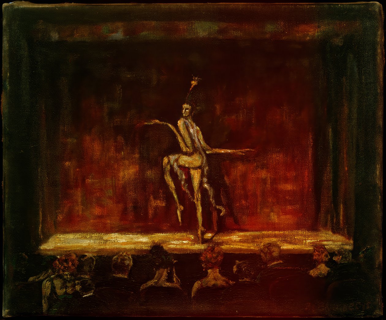 Danseuse nue - Philipp Bauknecht