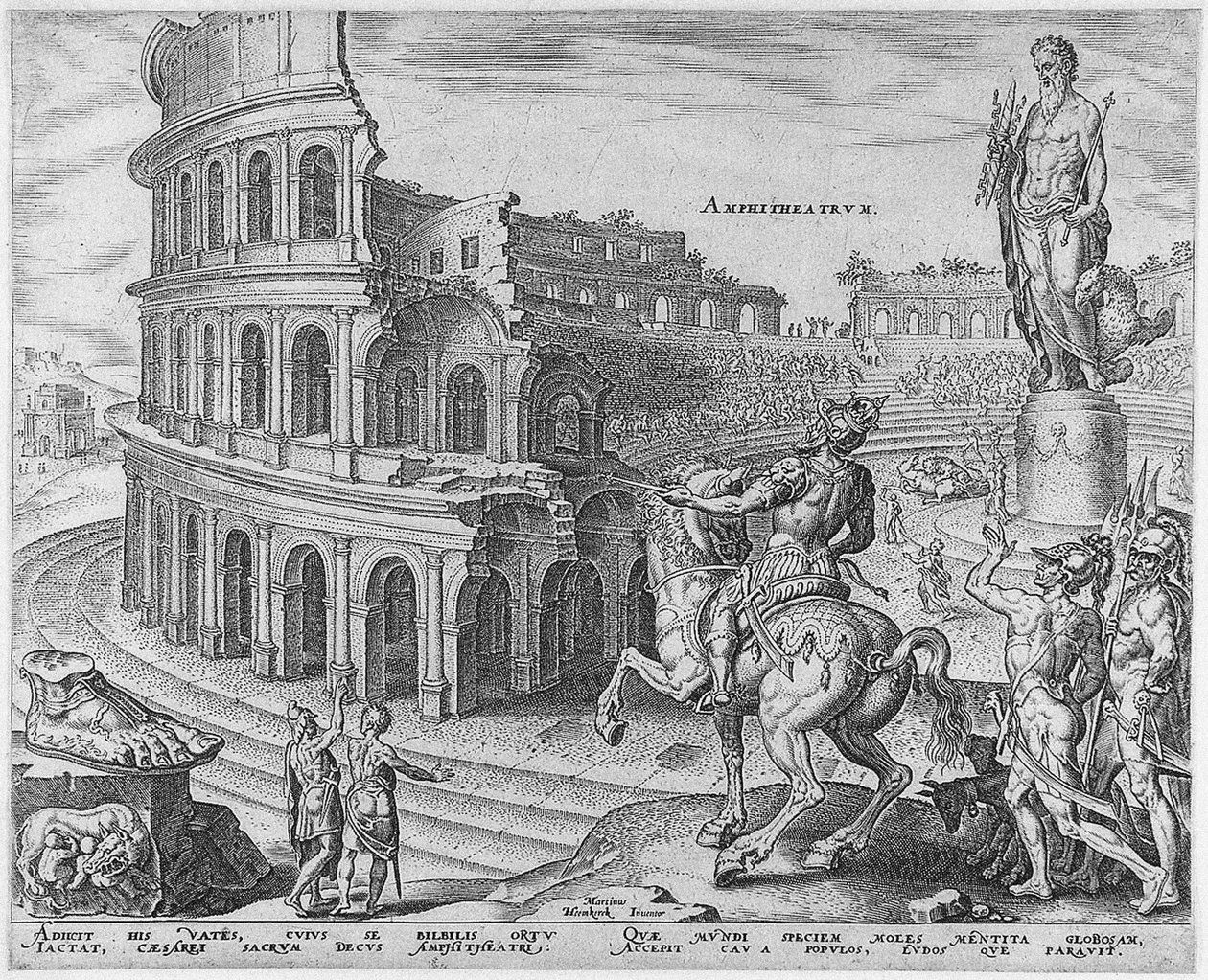 Le Colisée à Rome de la série Les huit merveilles du monde d