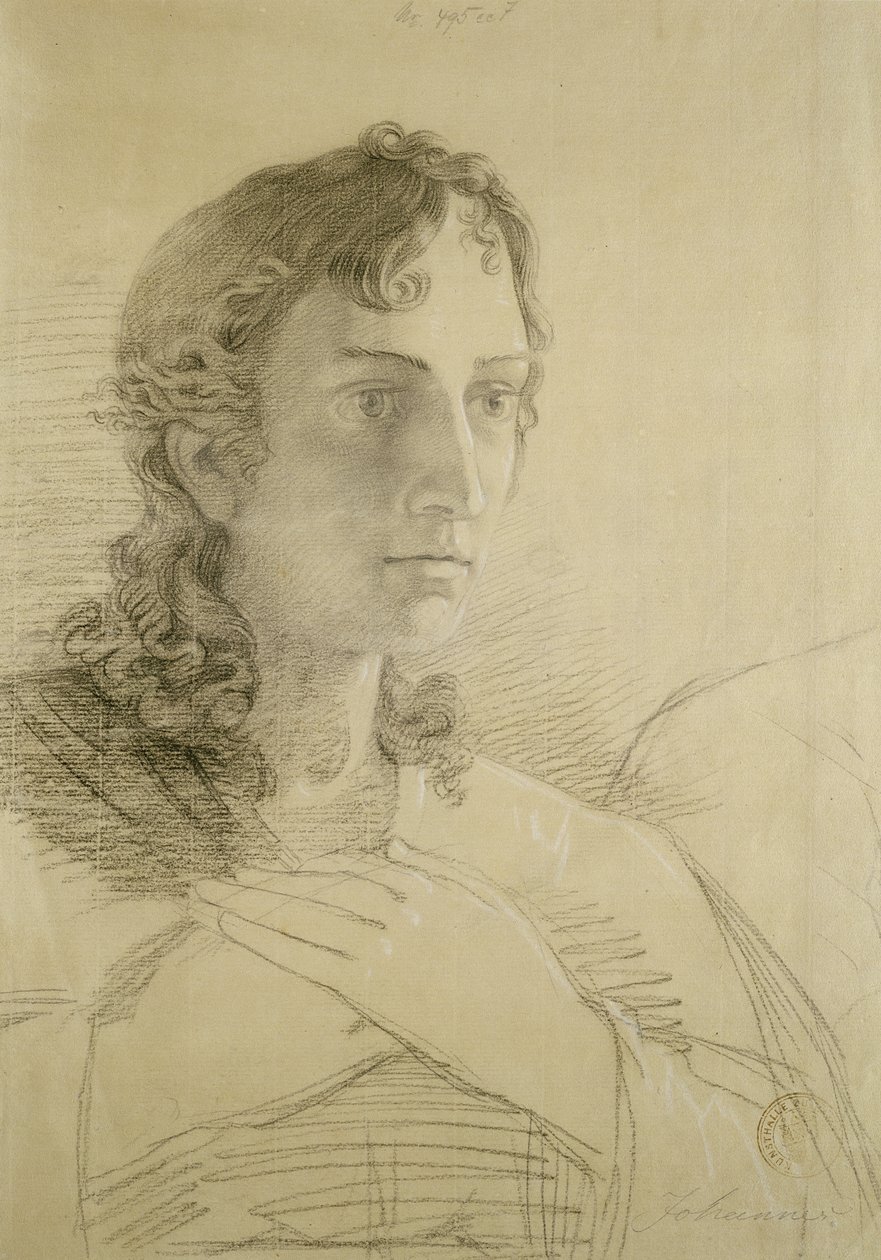Tête et mains de Saint Jean, 1806 - Philipp Otto Runge