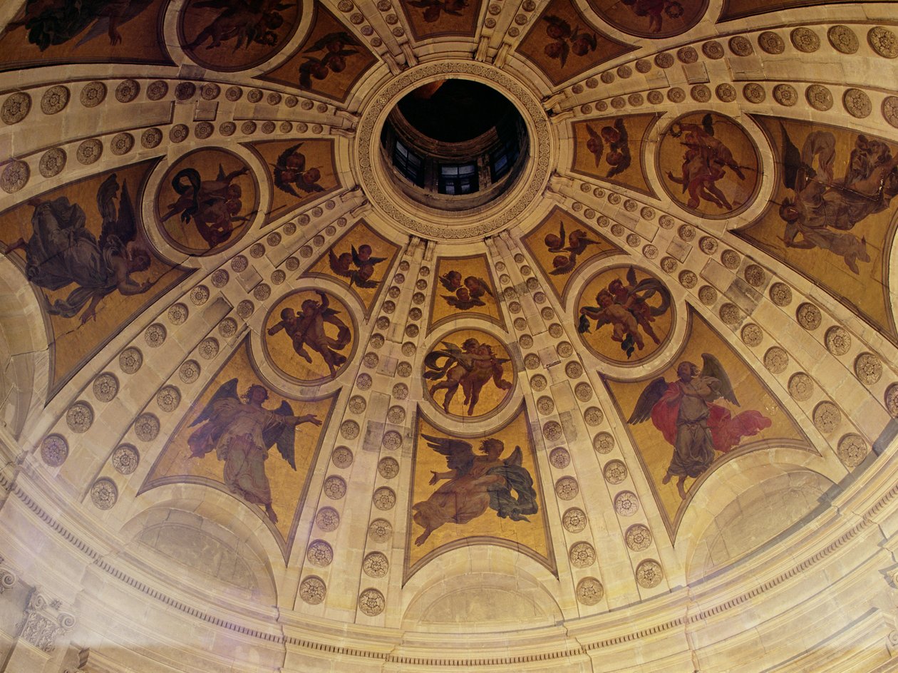 Détail du dôme, construit 1635-42 - Philippe de Champaigne