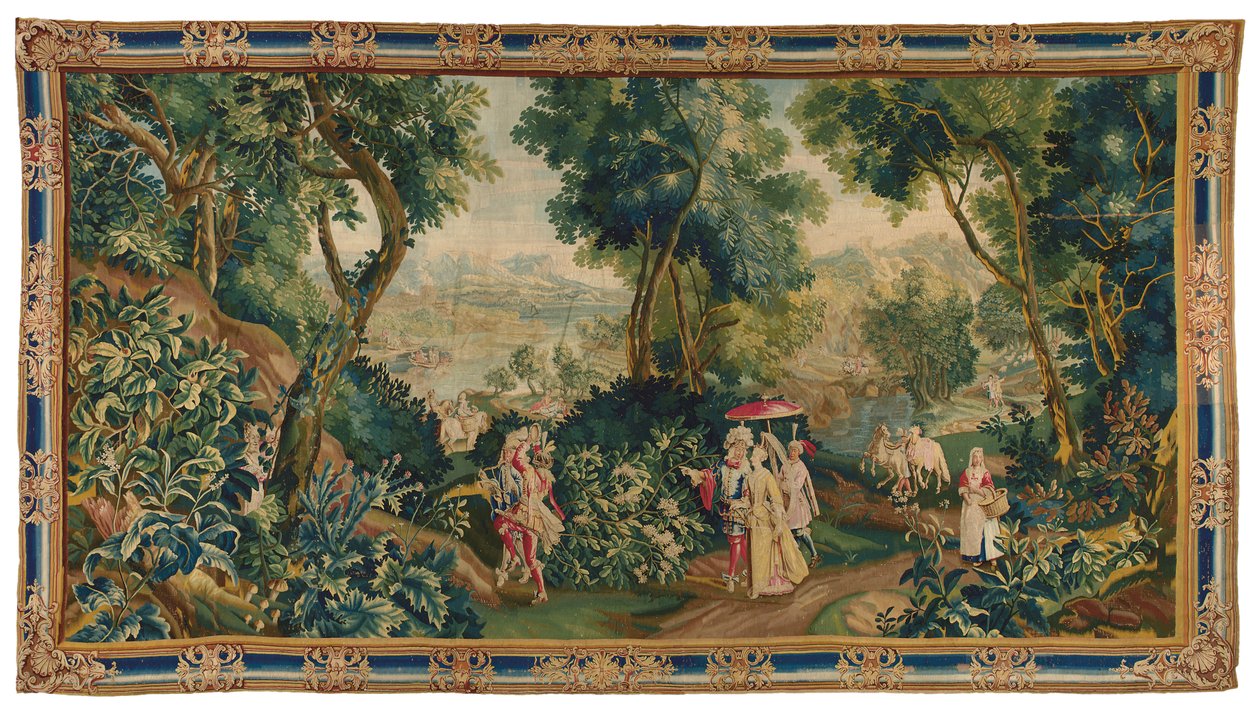 Tapisserie historique de Beauvais, fin 17e - début 18e siècle - Philippe Behagle