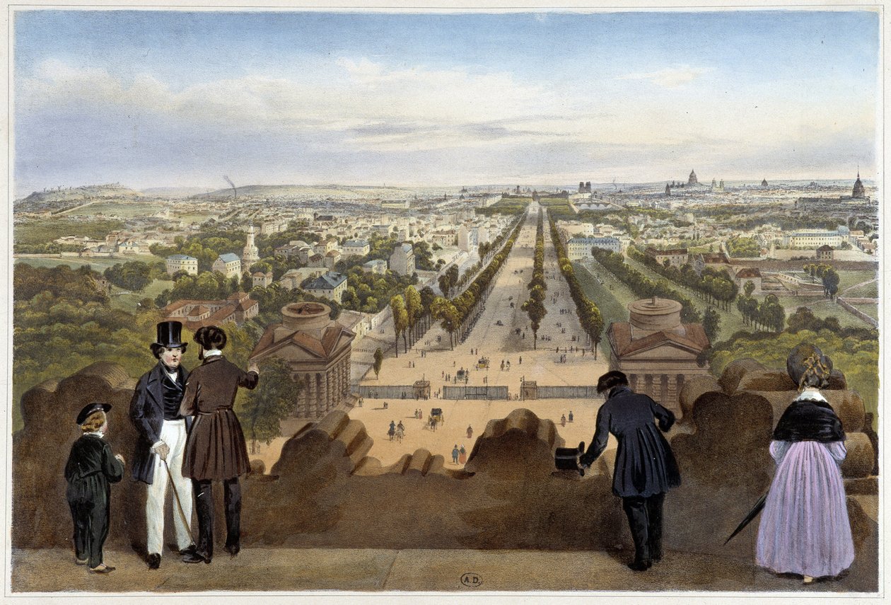 Vue de Paris depuis l