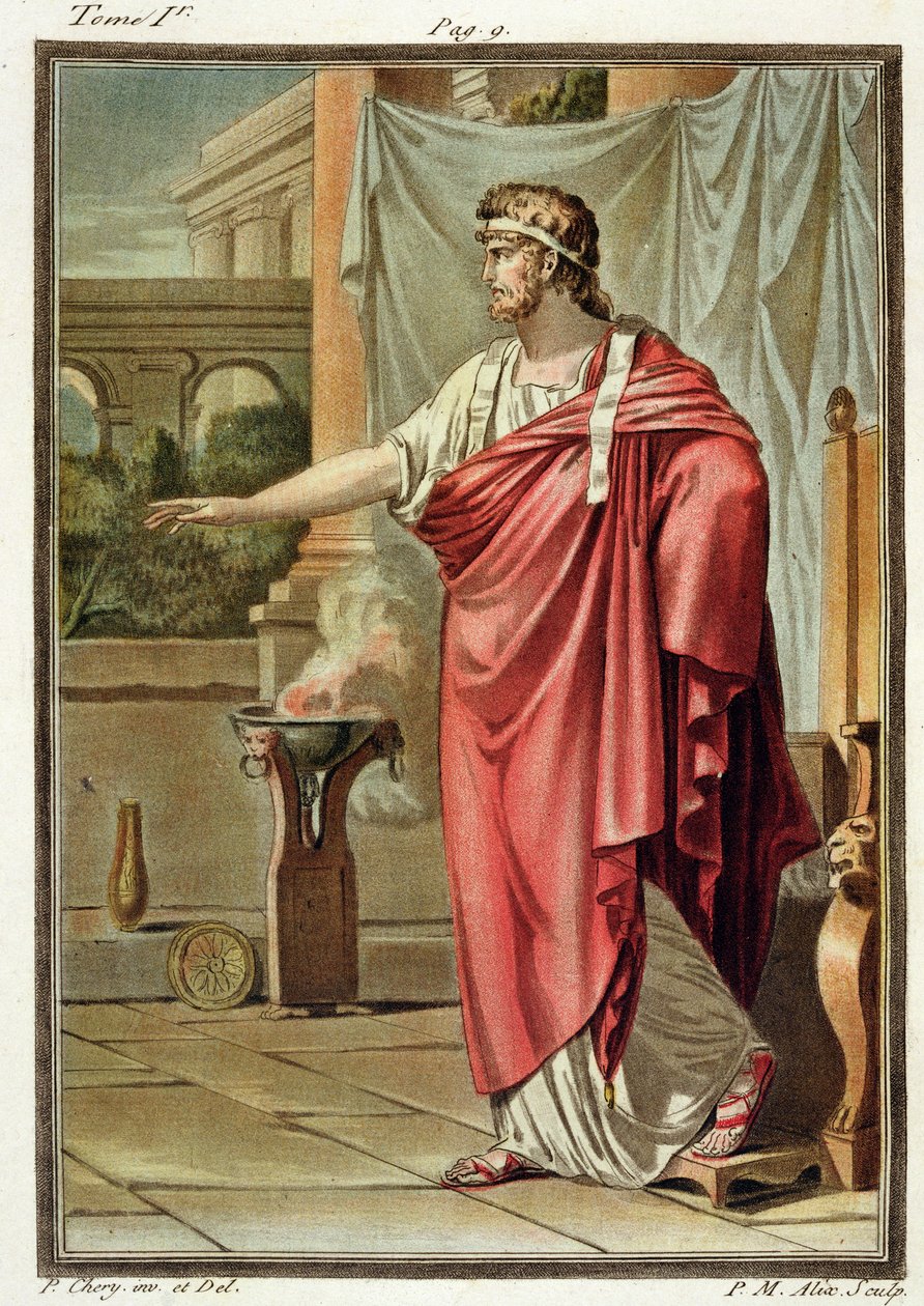 Pyrrhus, costume pour 