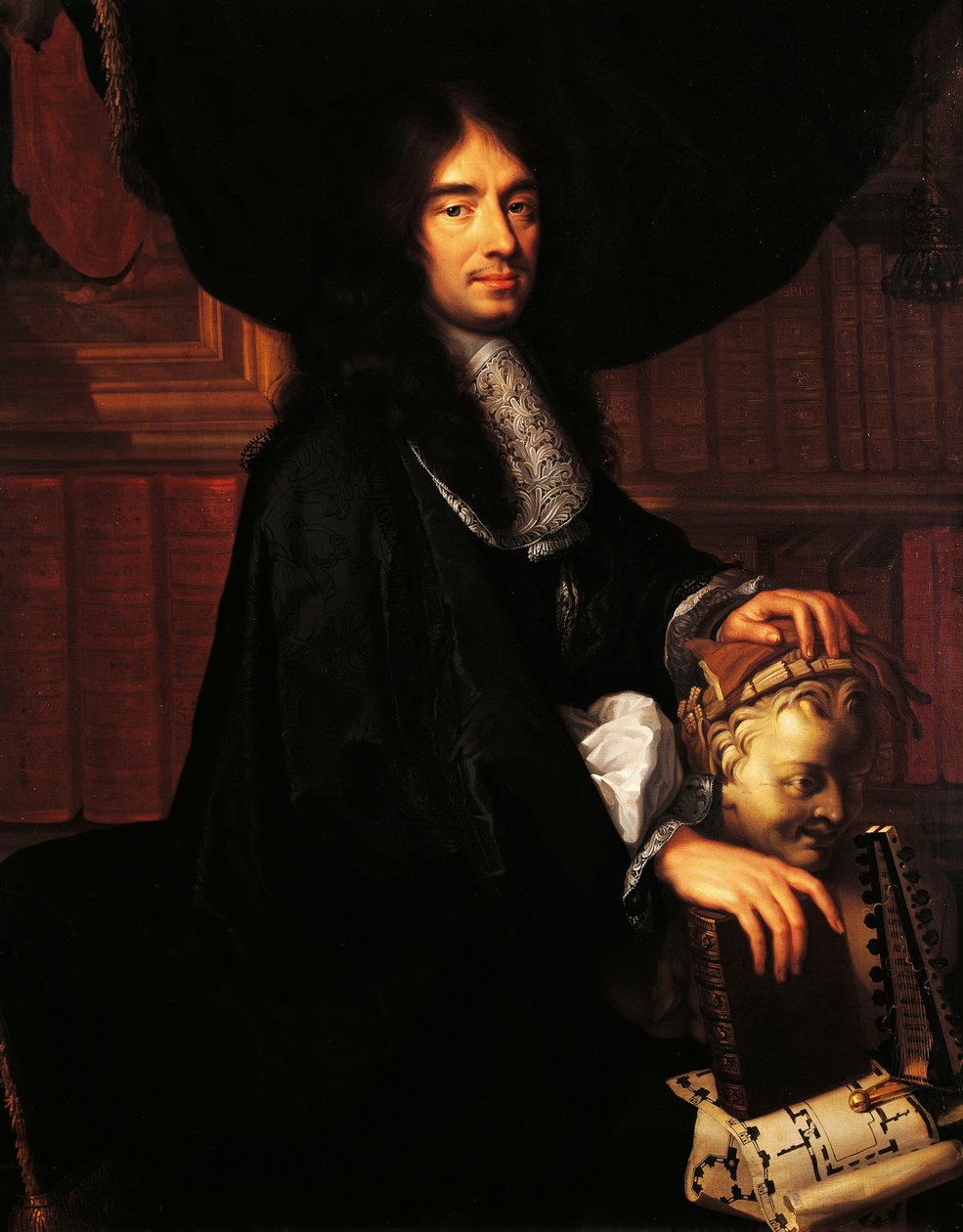 Portrait de Charles Perrault - Philippe Lallemand