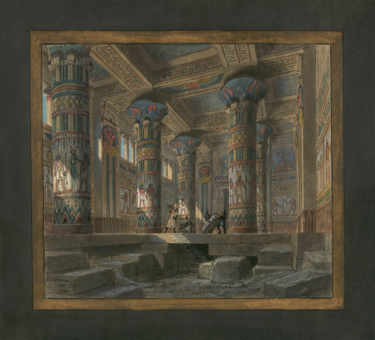 Scénographie de Philippe Chaperon pour l