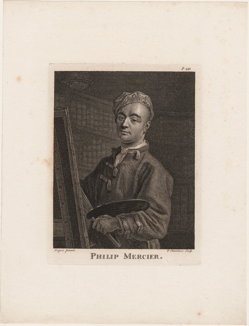 Philip Mercier, tiré de 
