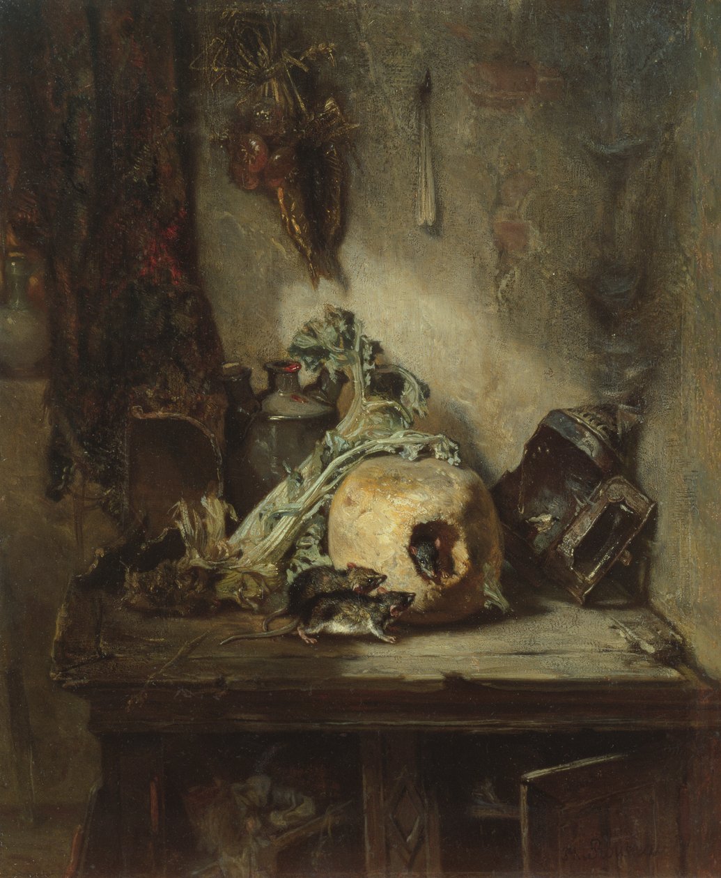 Le Rat Ermite, 1860s - Philippe Rousseau