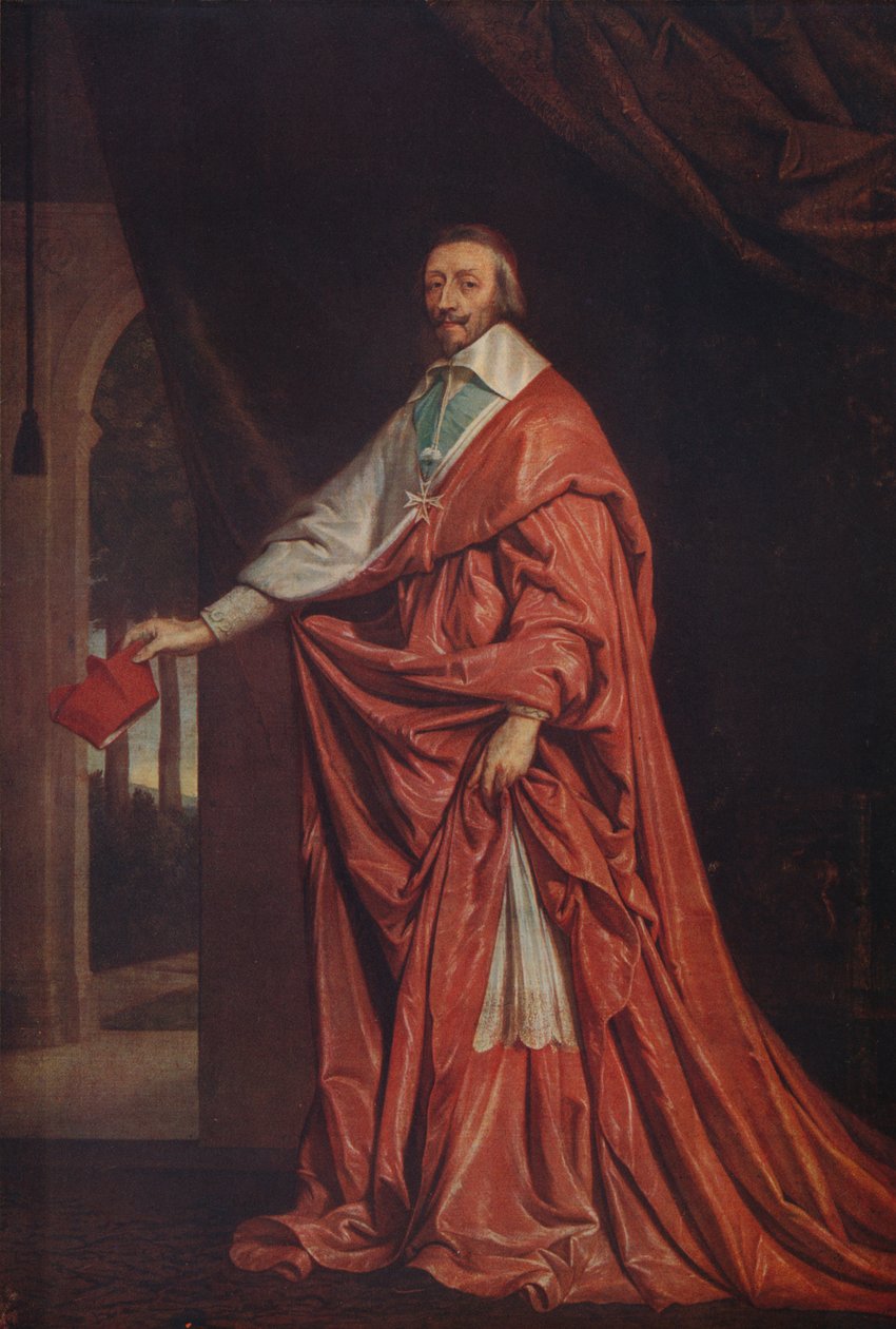 Cardinal Richelieu, 1633-1640, c. 1915 | Estampe d'art
