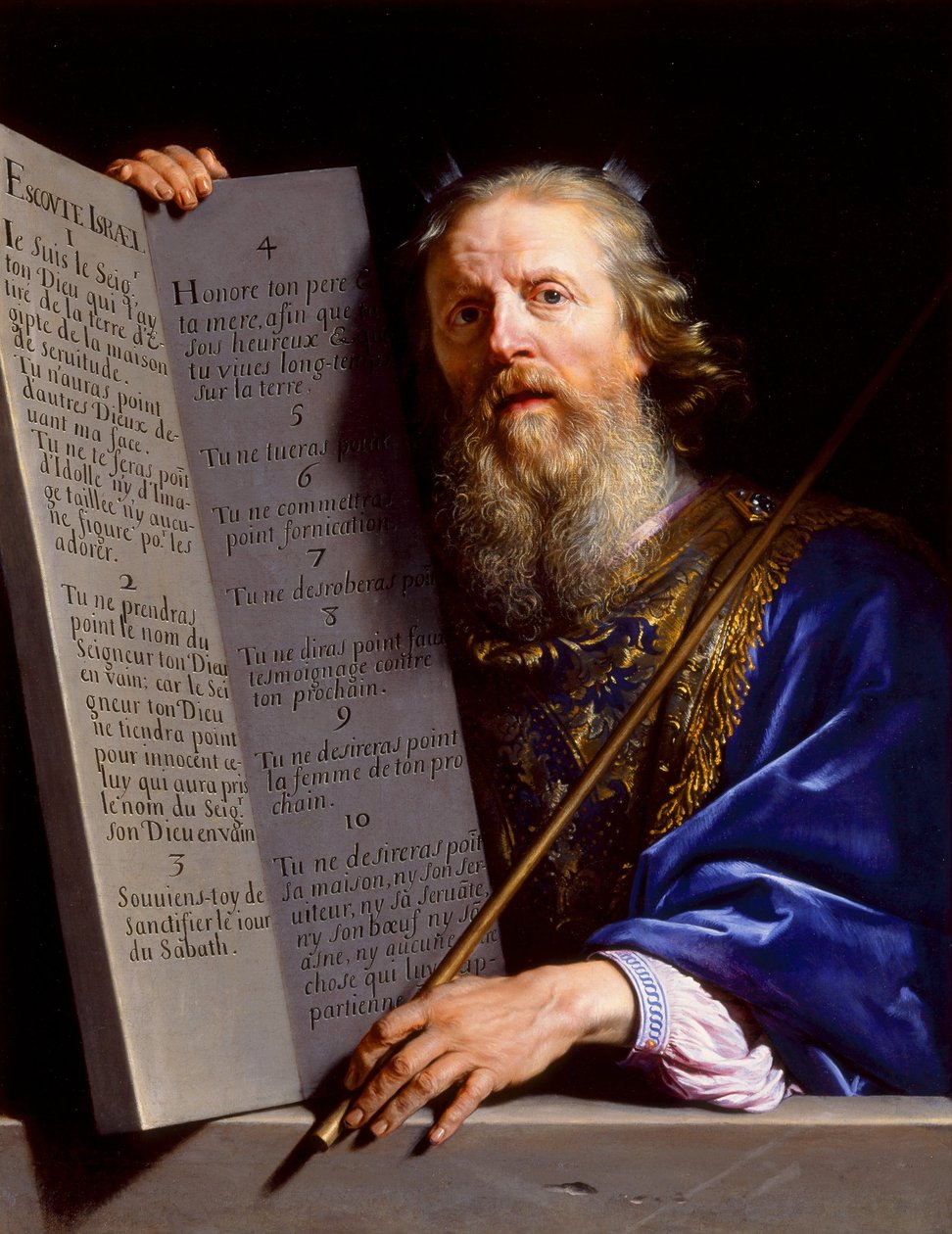 Moïse remettant les tables de la Loi - Philippe de Champaigne
