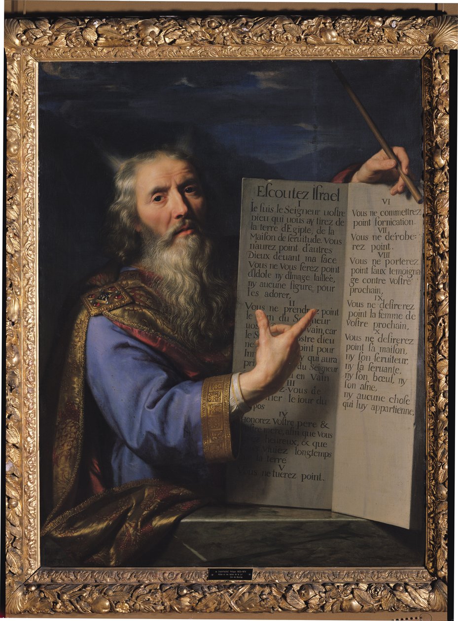 Moïse avec les Tables de la Loi - Philippe de Champaigne