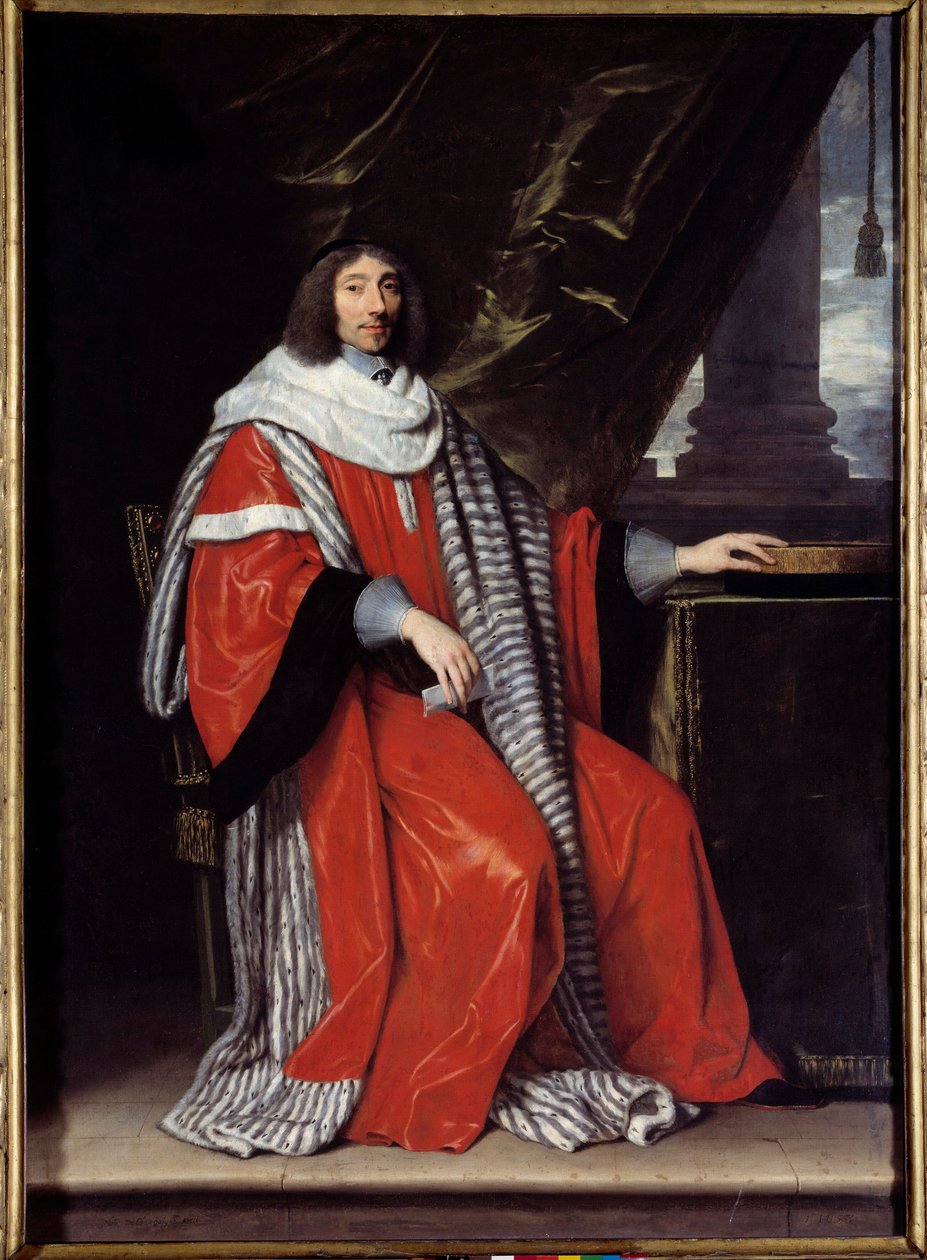 Portrait en pied de Jean Antoine de Mesme - Philippe de Champaigne