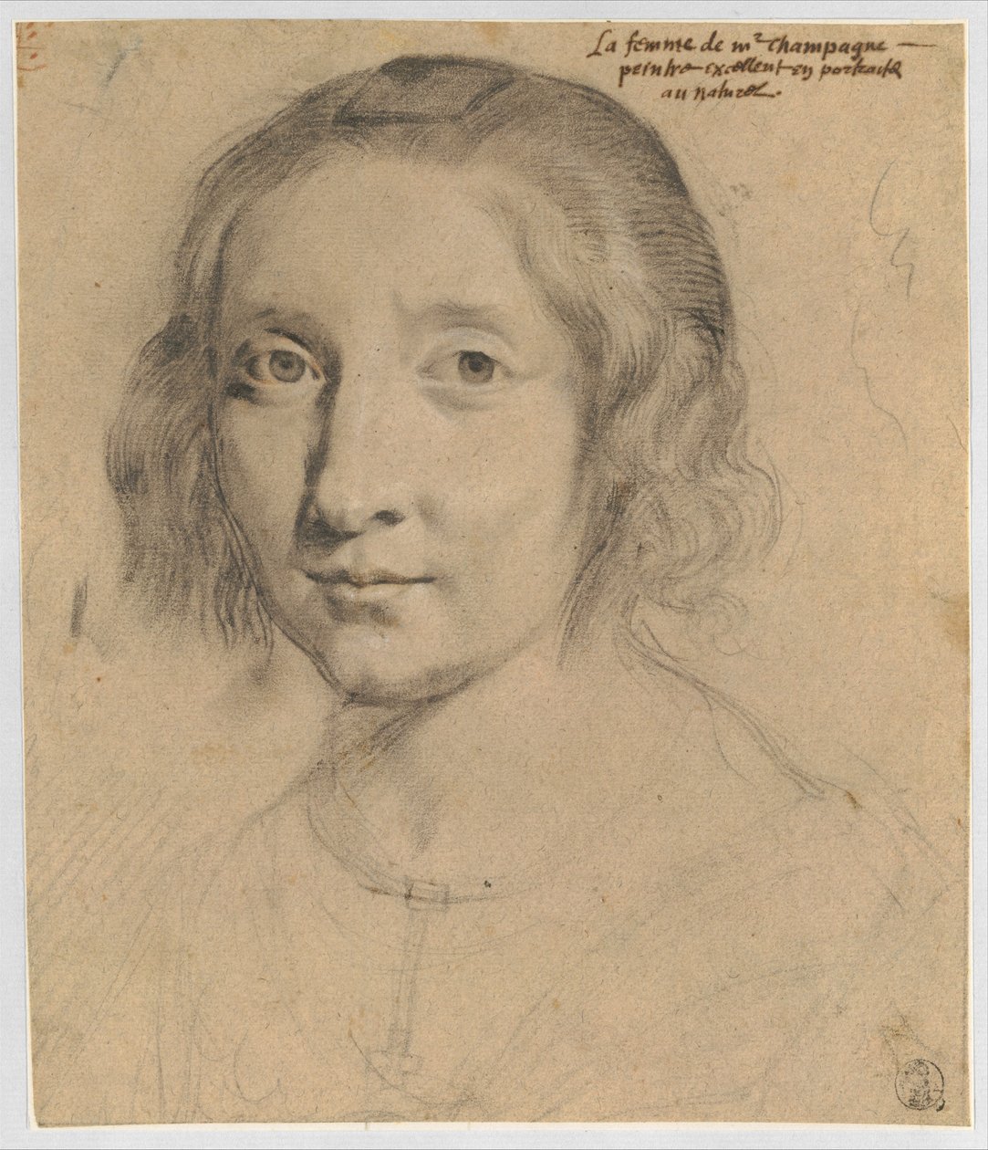 Portrait de Charlotte Duchesne - Philippe de Champaigne