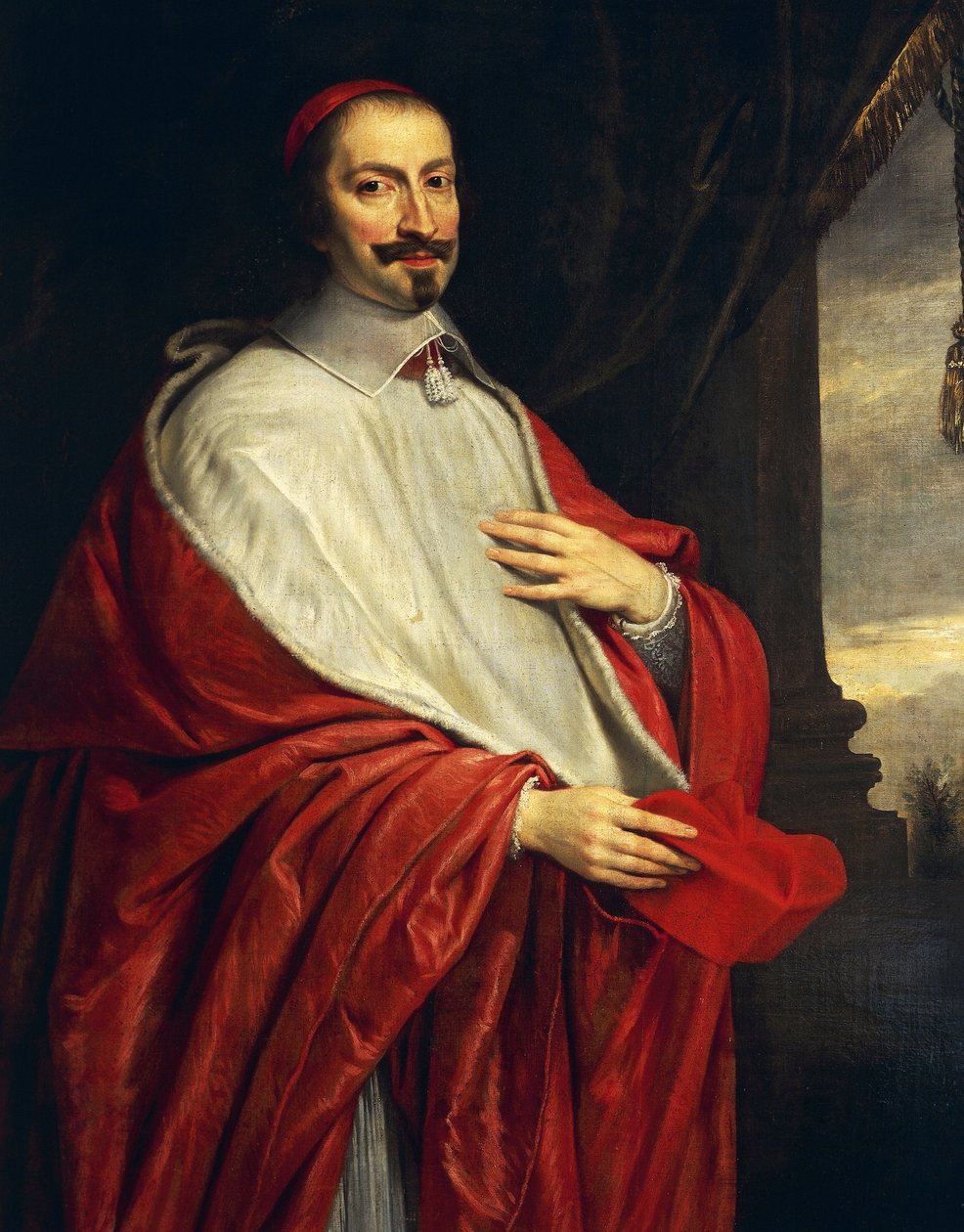 Portrait de Giulio Raimondo Mazzarino - Philippe de Champaigne
