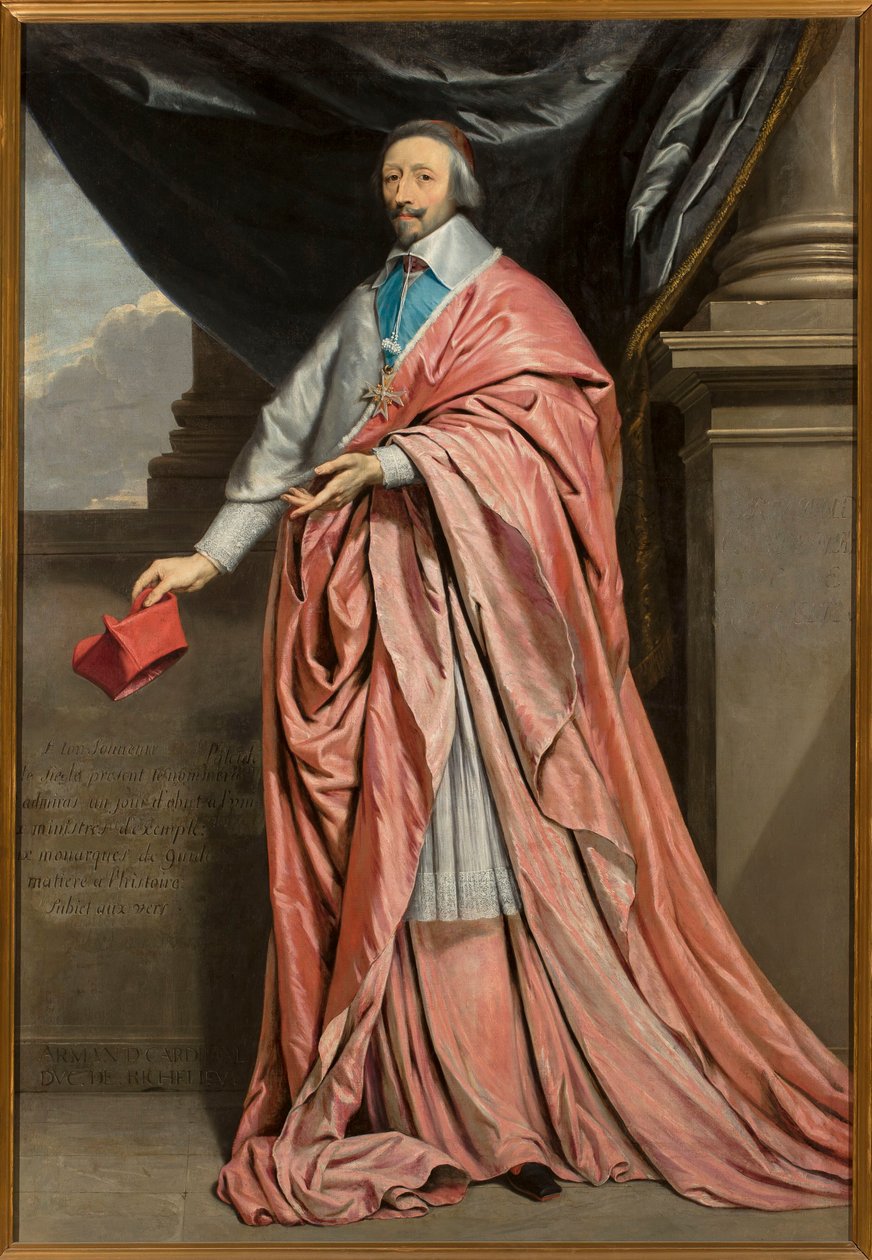 Portrait du cardinal Richelieu - Philippe de Champaigne