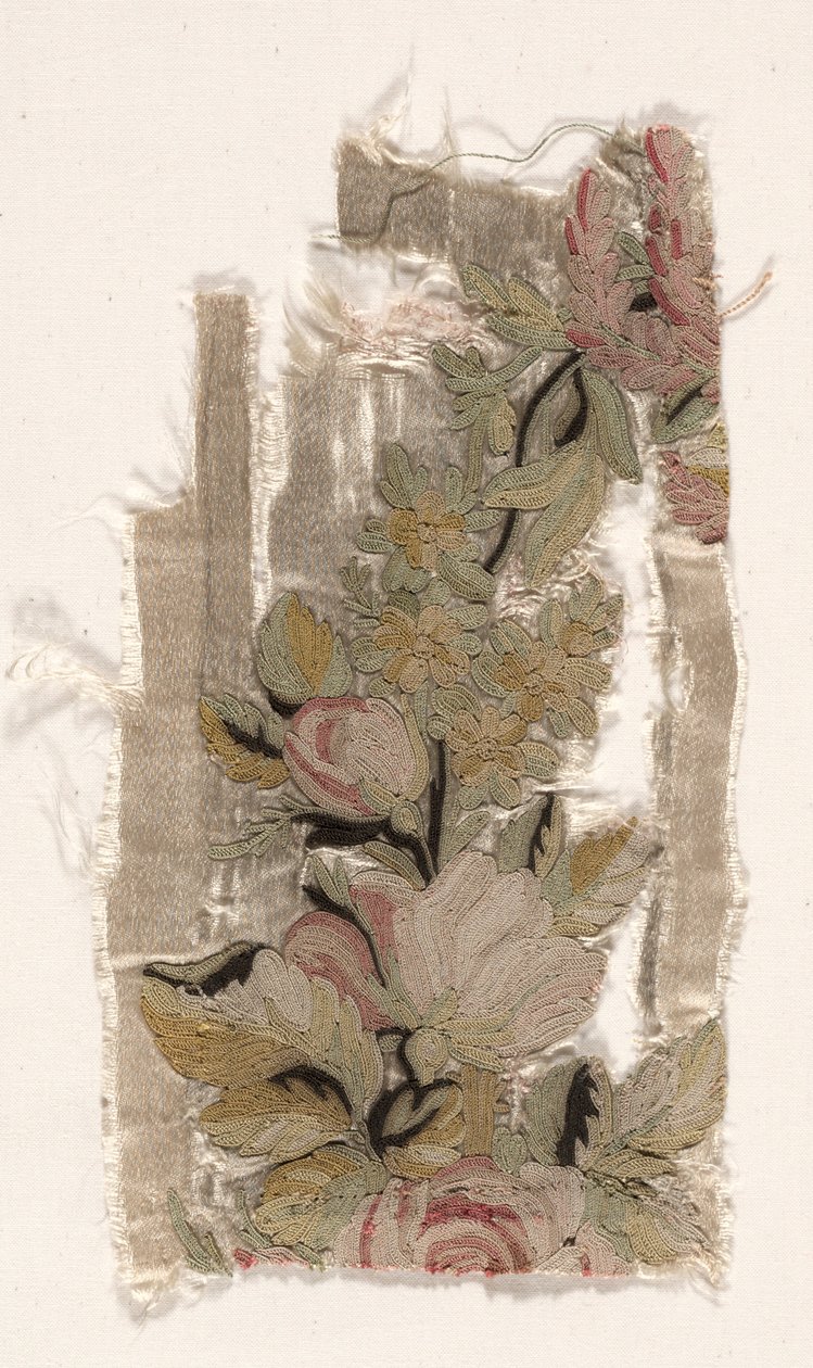 Fragment de couverture, c. 1760-1770 - Philippe de Lasalle