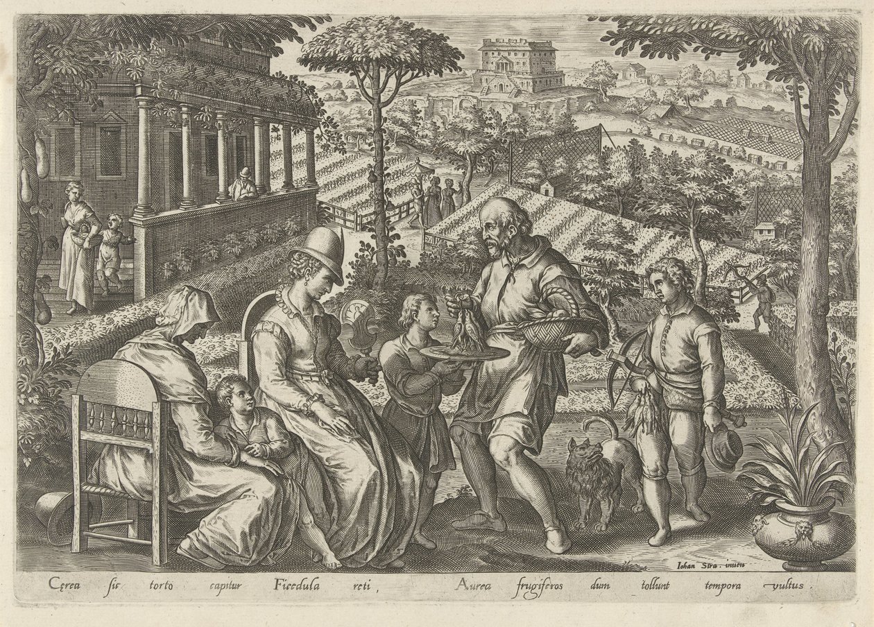 Chasse à la fauvette - Philips Galle
