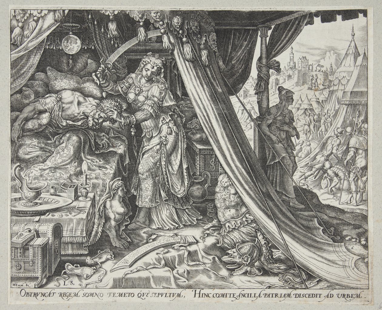 Judith décapitant Holopherne - Philips Galle