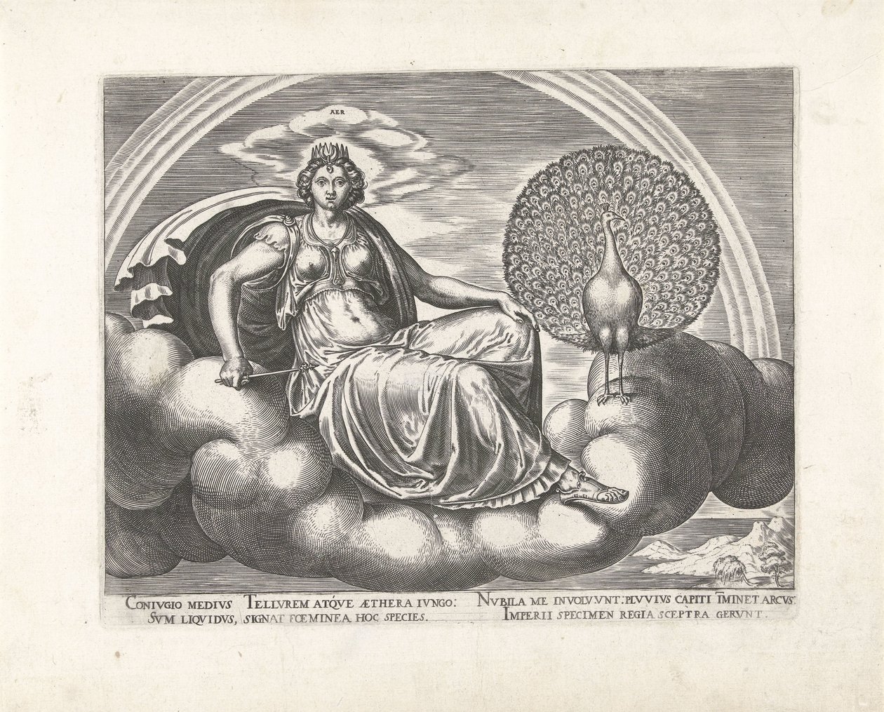 Air (Les quatre éléments) - Philips Galle